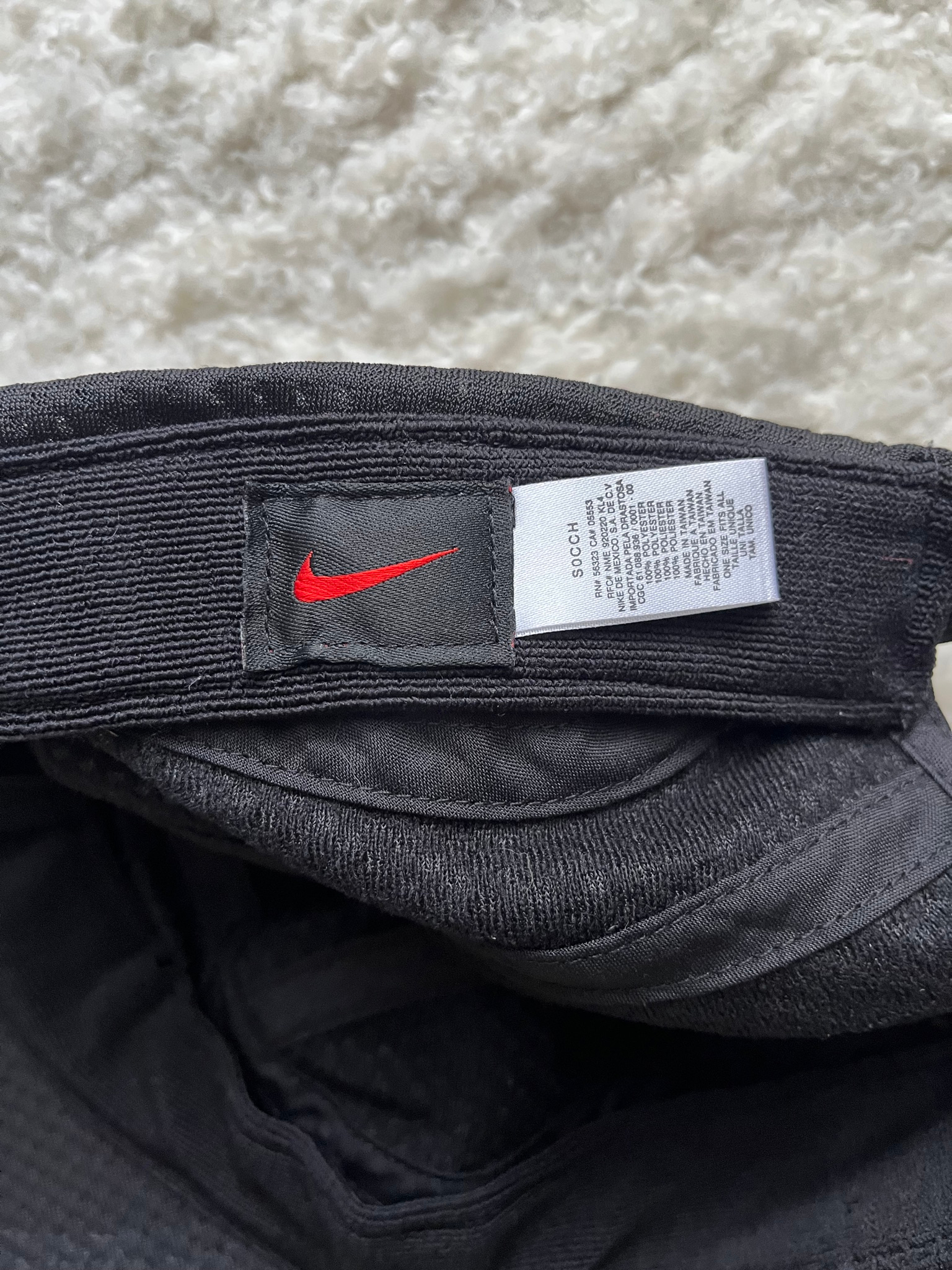 Nike Vintage 6 Panel Cap Black Full Mesh TAILWIND, миниатюра 2
