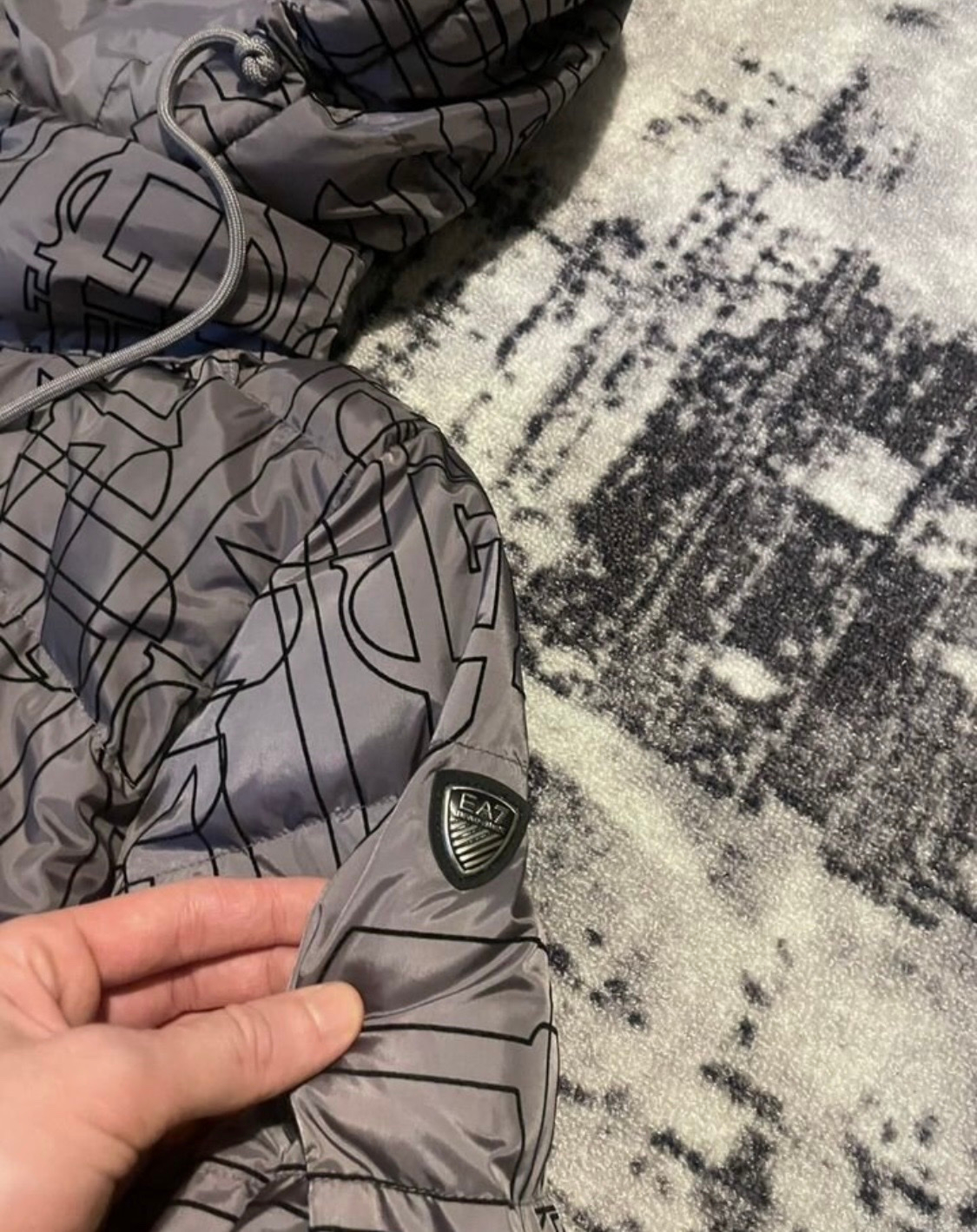 Emporio Armani EA7 Monogram Knit, миниатюра 4