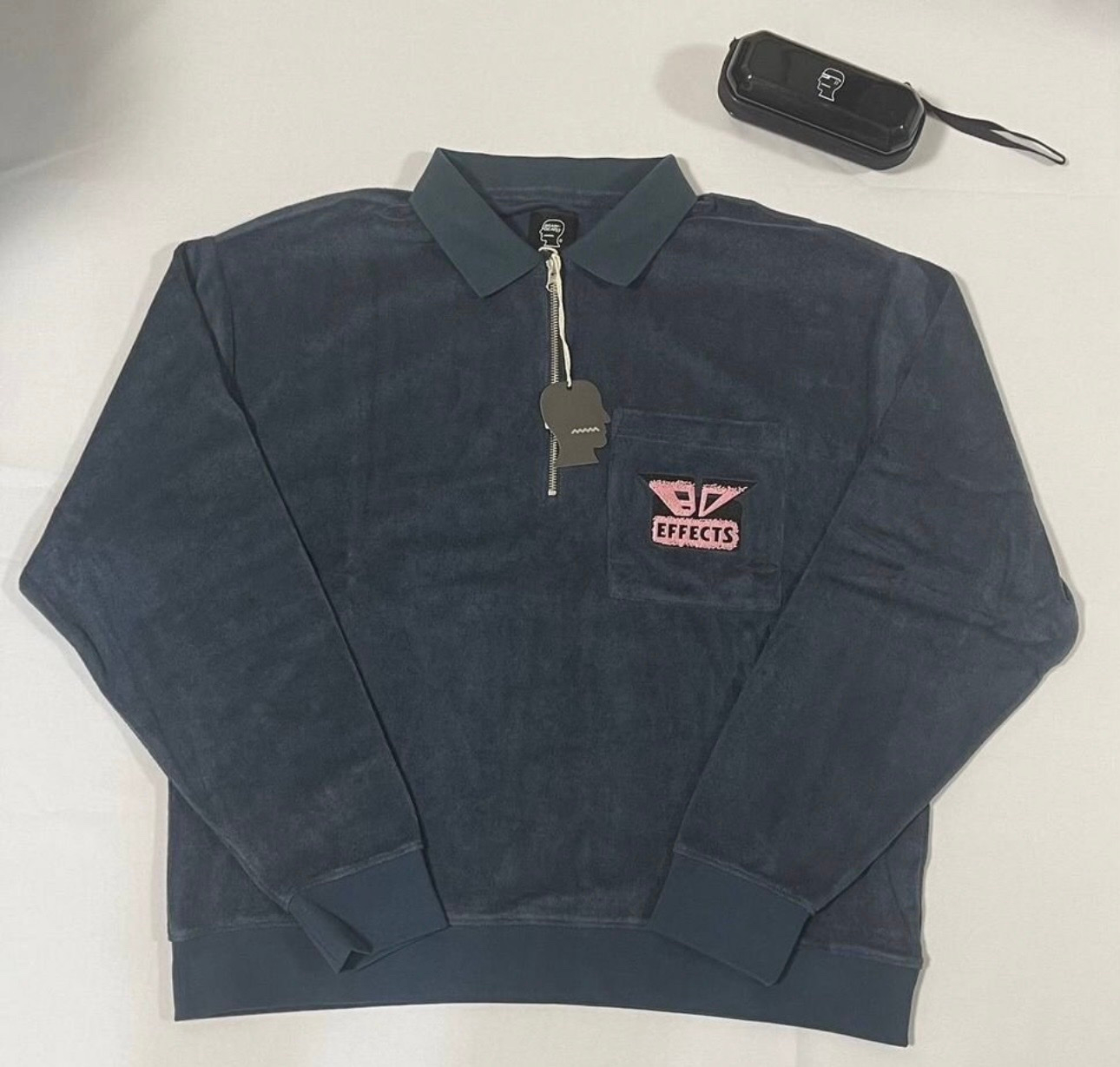 Brain Dead FX ZIP POLO, миниатюра 1