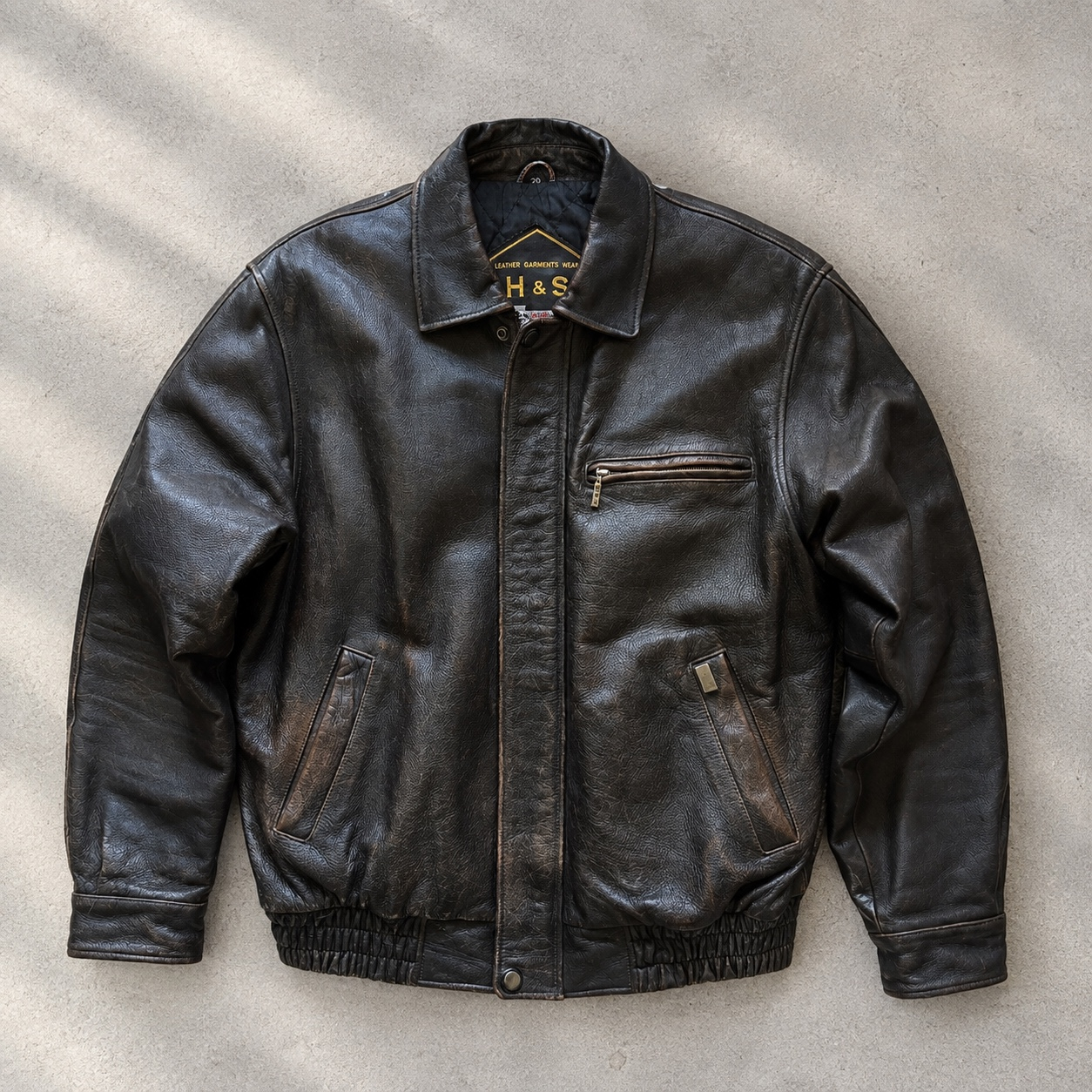 H&S Vintage Bomber Flight Jacket, миниатюра 1