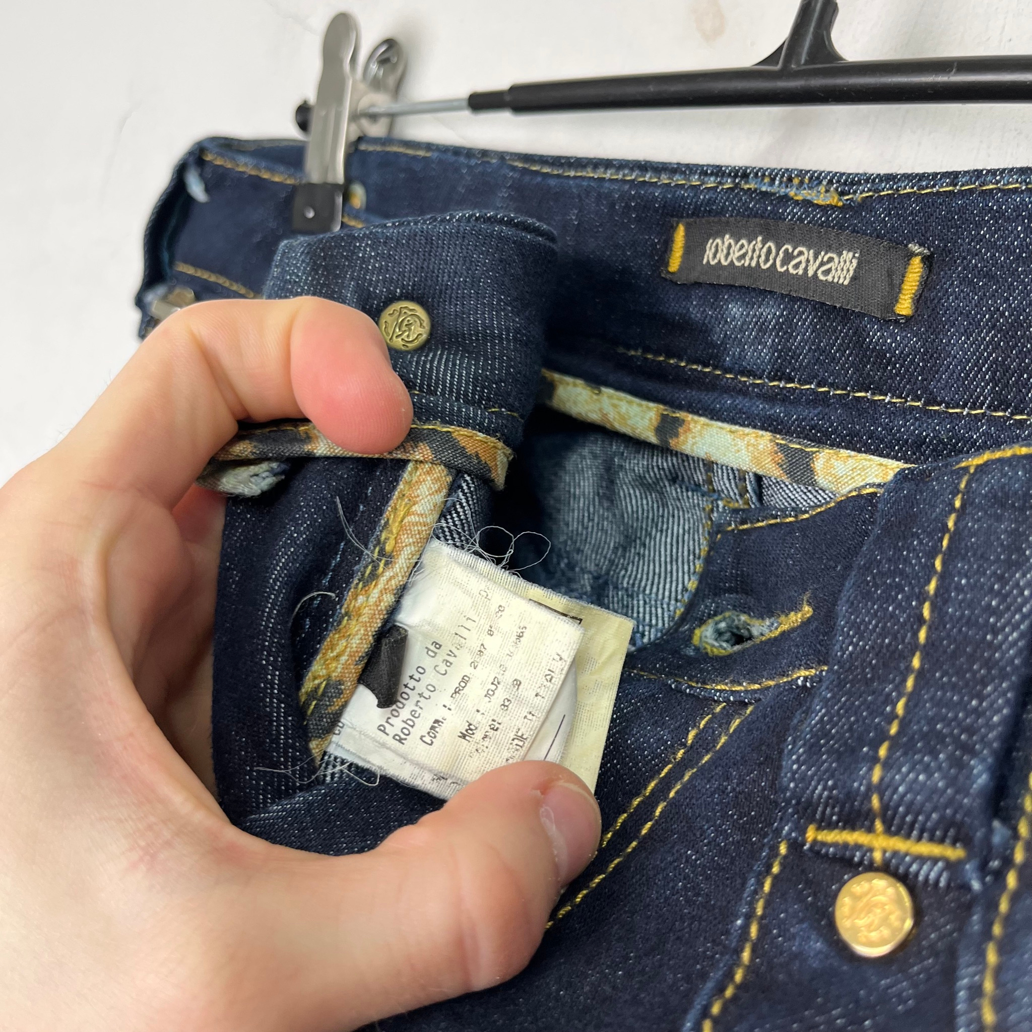 Roberto Cavalli Indie Sleaze Western Jeans, миниатюра 8
