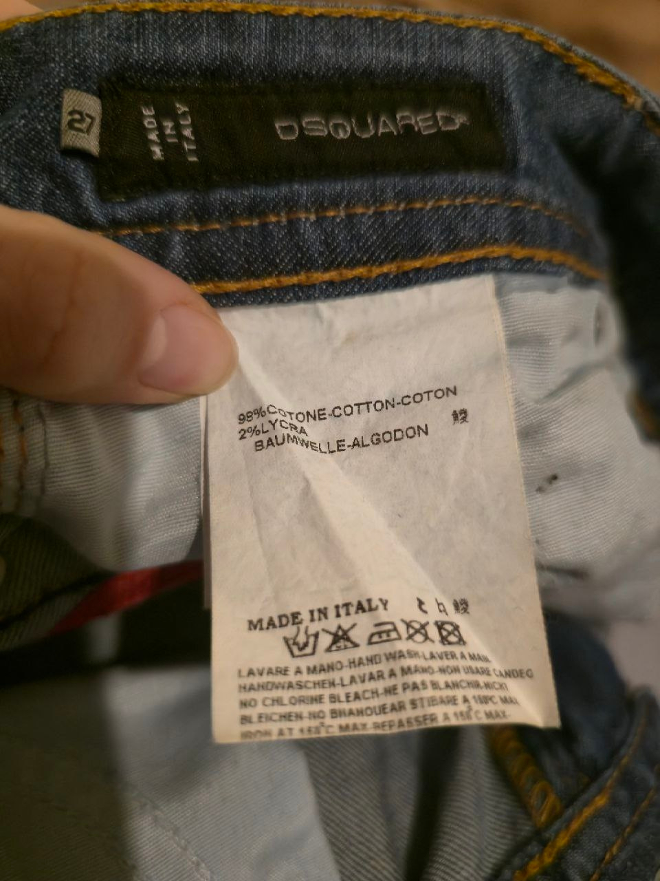 DSQUARED2 Джинсы, миниатюра 6