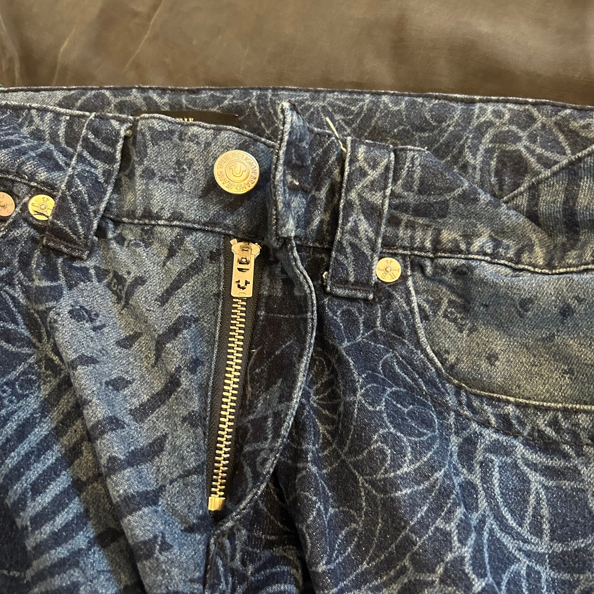 True Religion Billy Printed Stacked Bootcut Jean, миниатюра 10