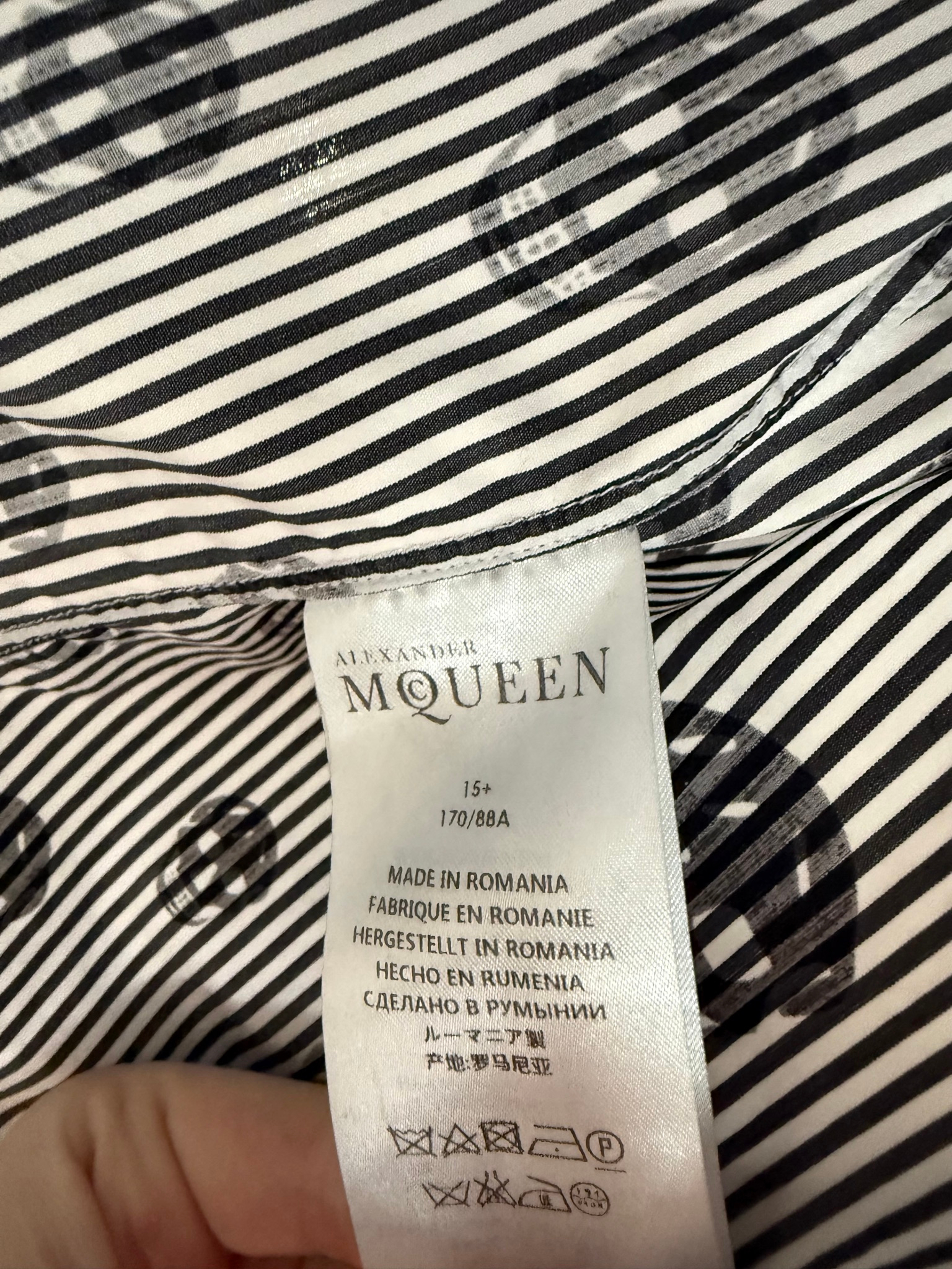 Alexander McQueen Рубашка, миниатюра 4