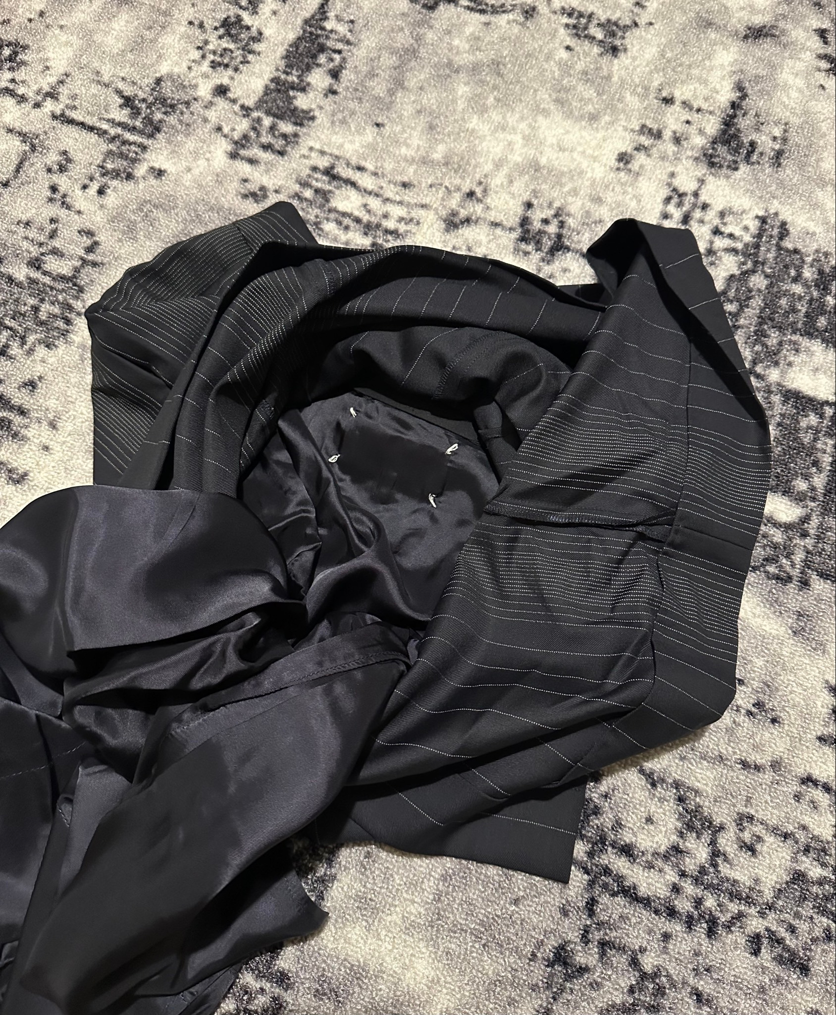 Maison Margiela Work-in-progress Layered Pinstripe Archive, миниатюра 4
