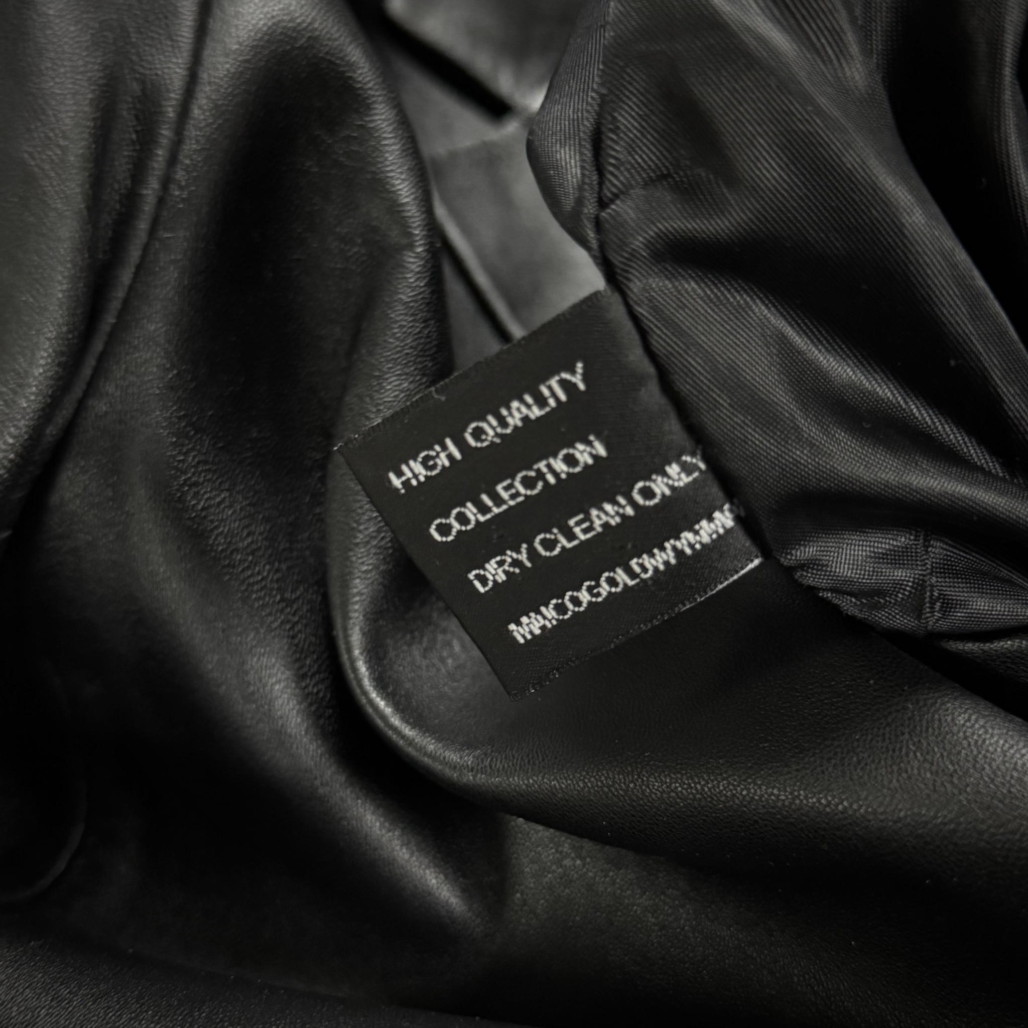 MGM Vintage Leather Jacket 00ss, миниатюра 4