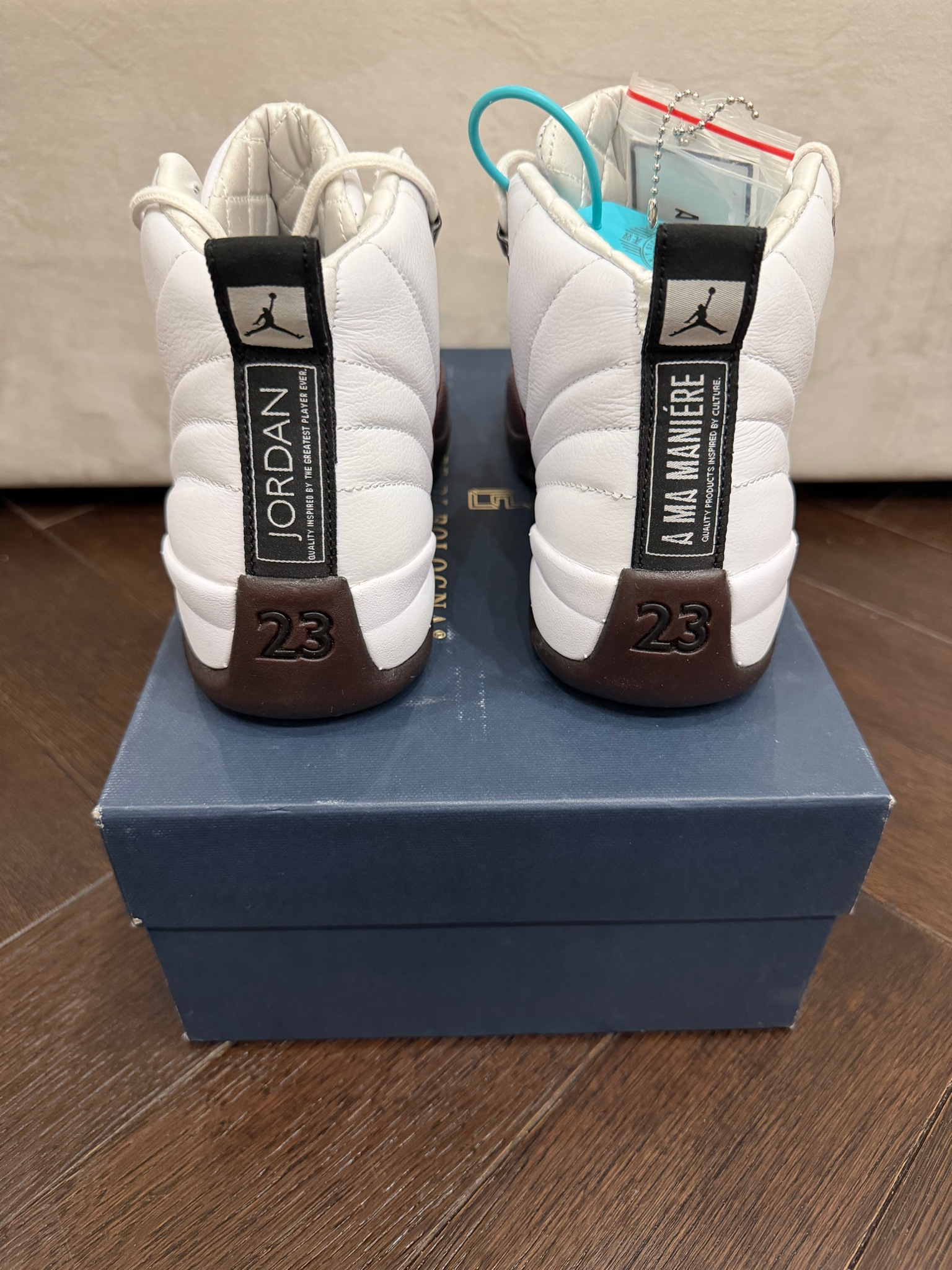 Nike x Air Jordan Air Jordan 12 A Ma Maniere White, миниатюра 3