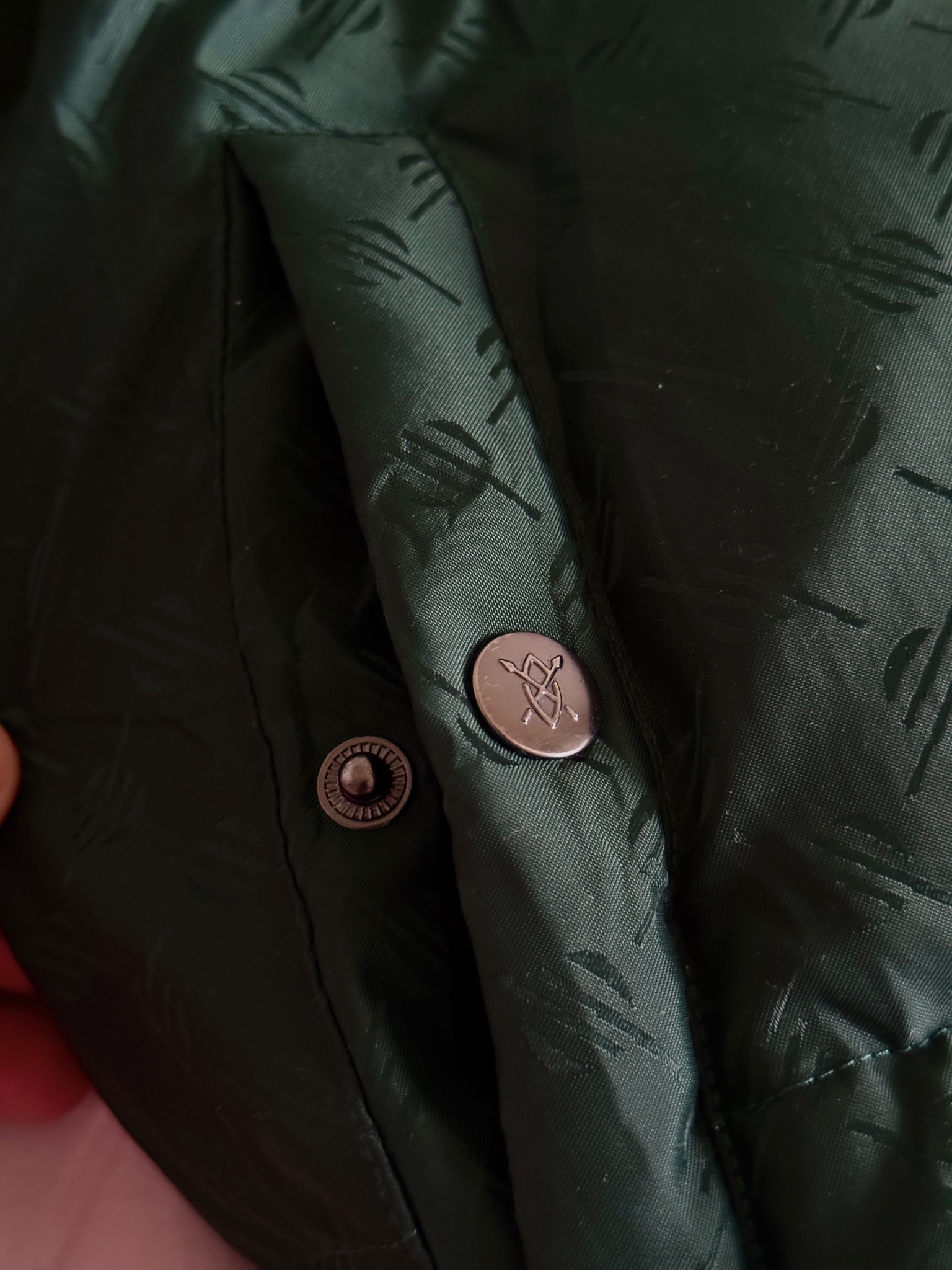 Daily Paper Rosin Green Monogram Short Puffer Jacket, миниатюра 12