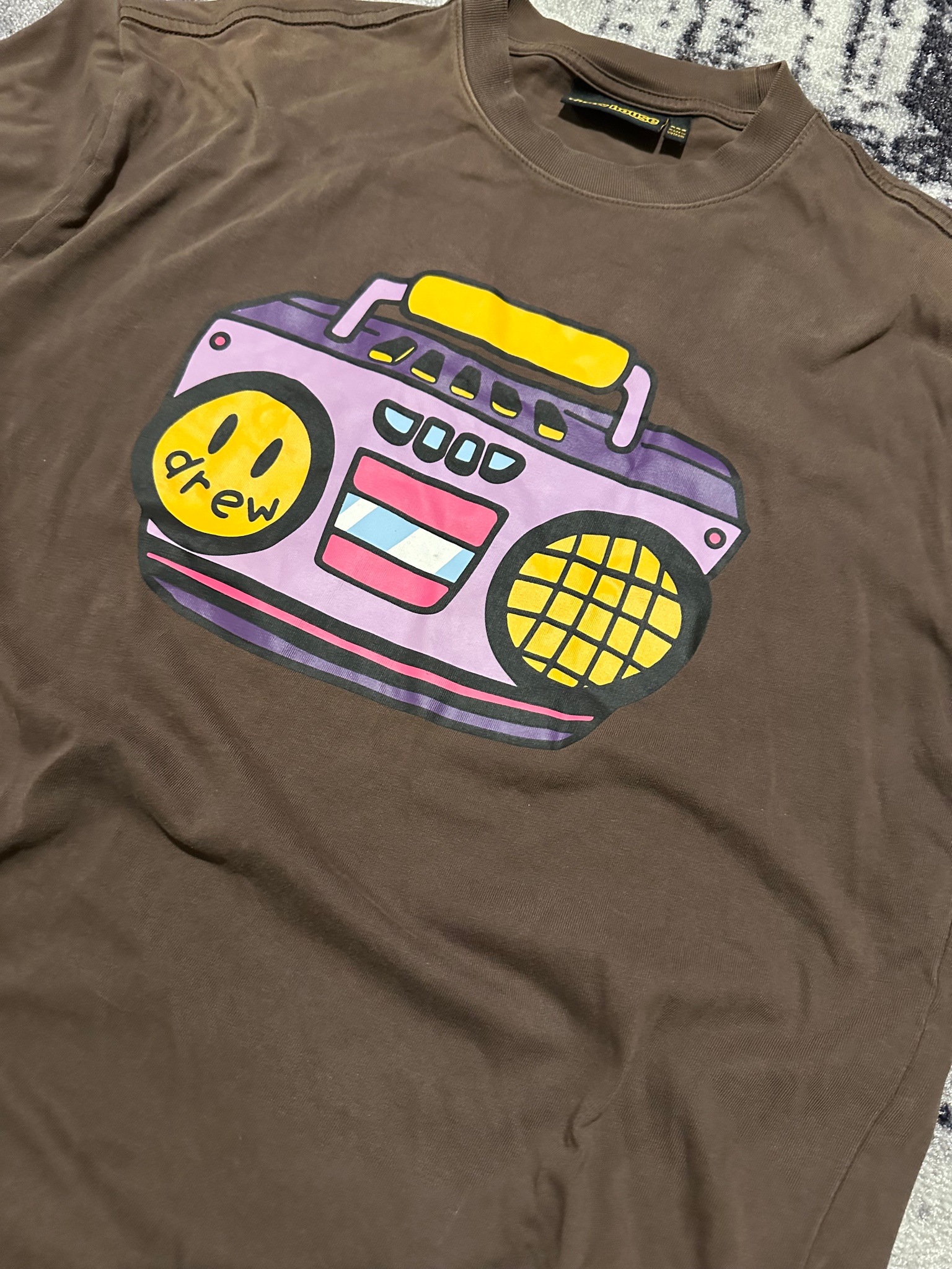 Drew House Boombox SS Chocolate Garment, миниатюра 4
