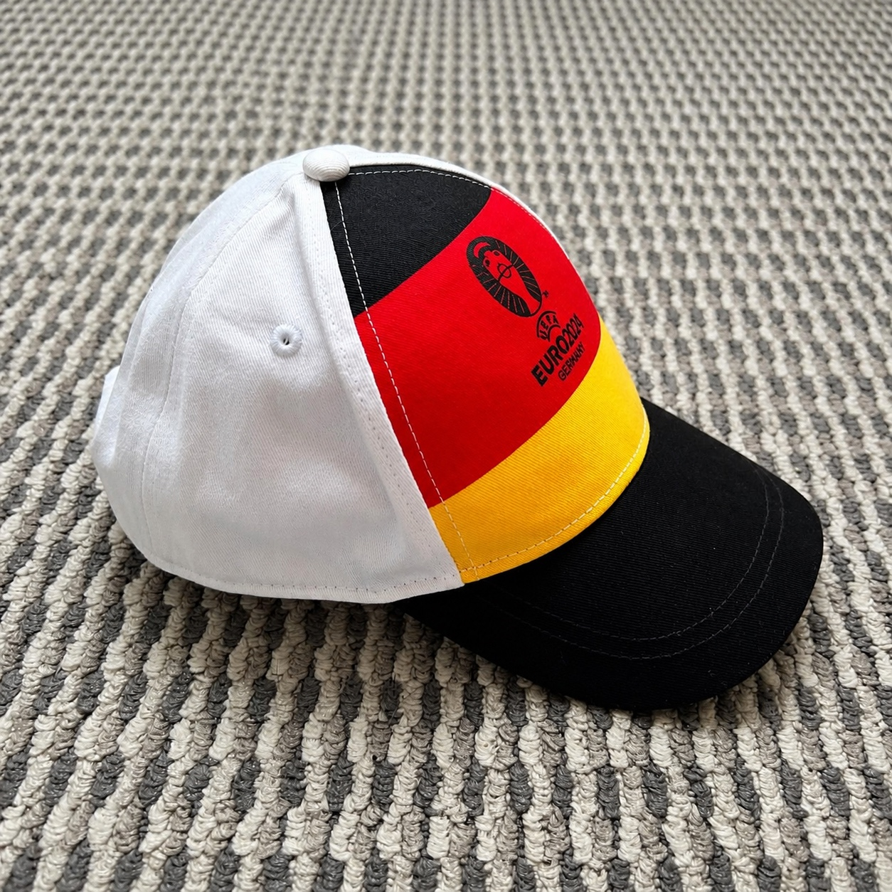 Euro 2024 Germany Cap Vintage Football, миниатюра 1