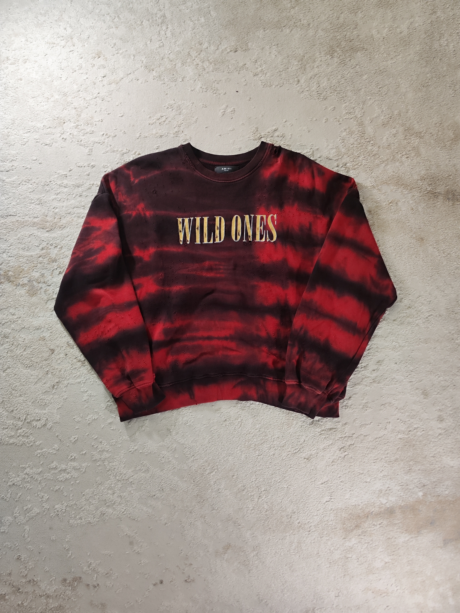 Amiri Red Tie-Dye Wild Ones, миниатюра 1