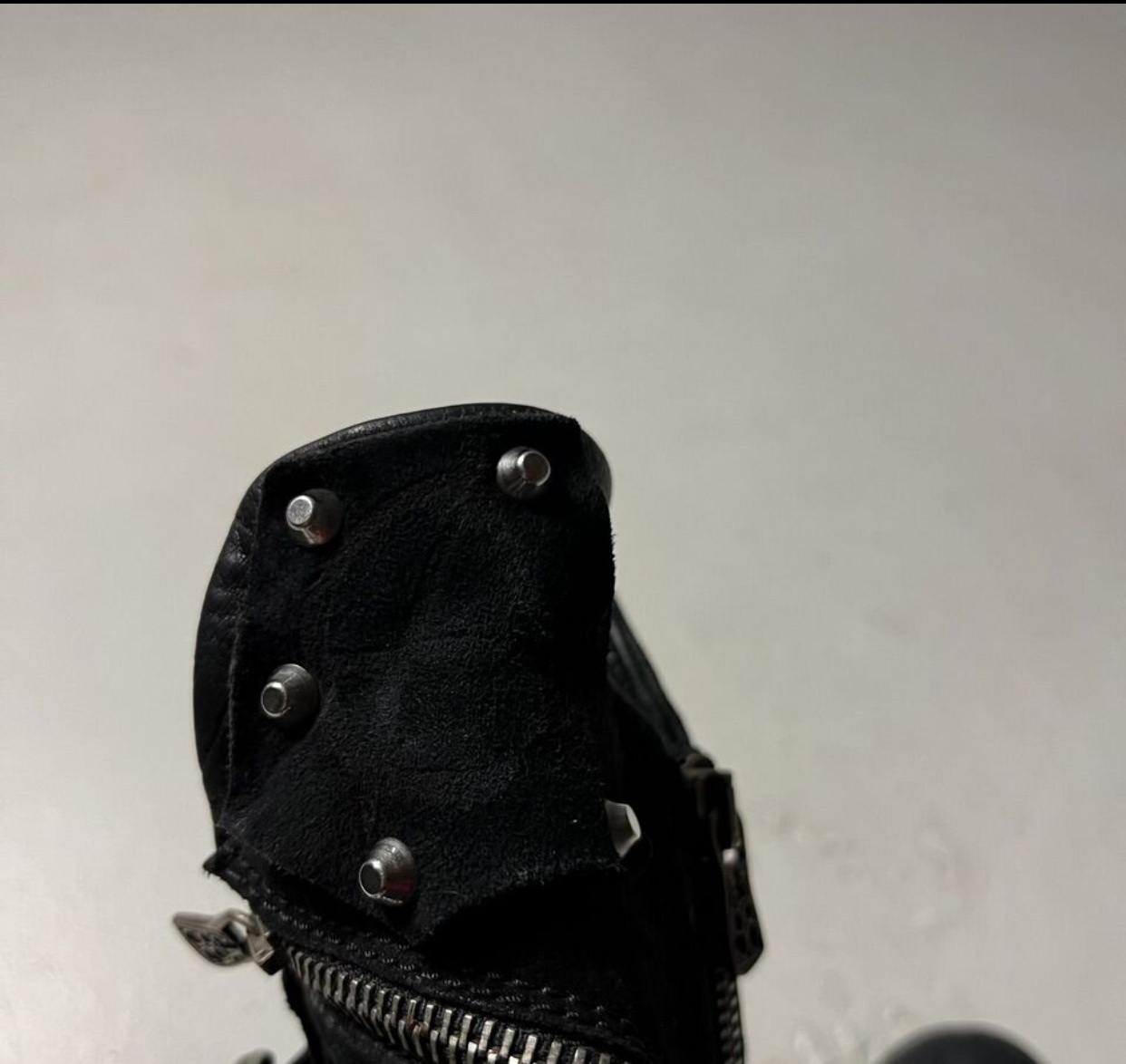 A.S 98 A.S 98 Anarchy Leather Wax Boots Japan, миниатюра 10