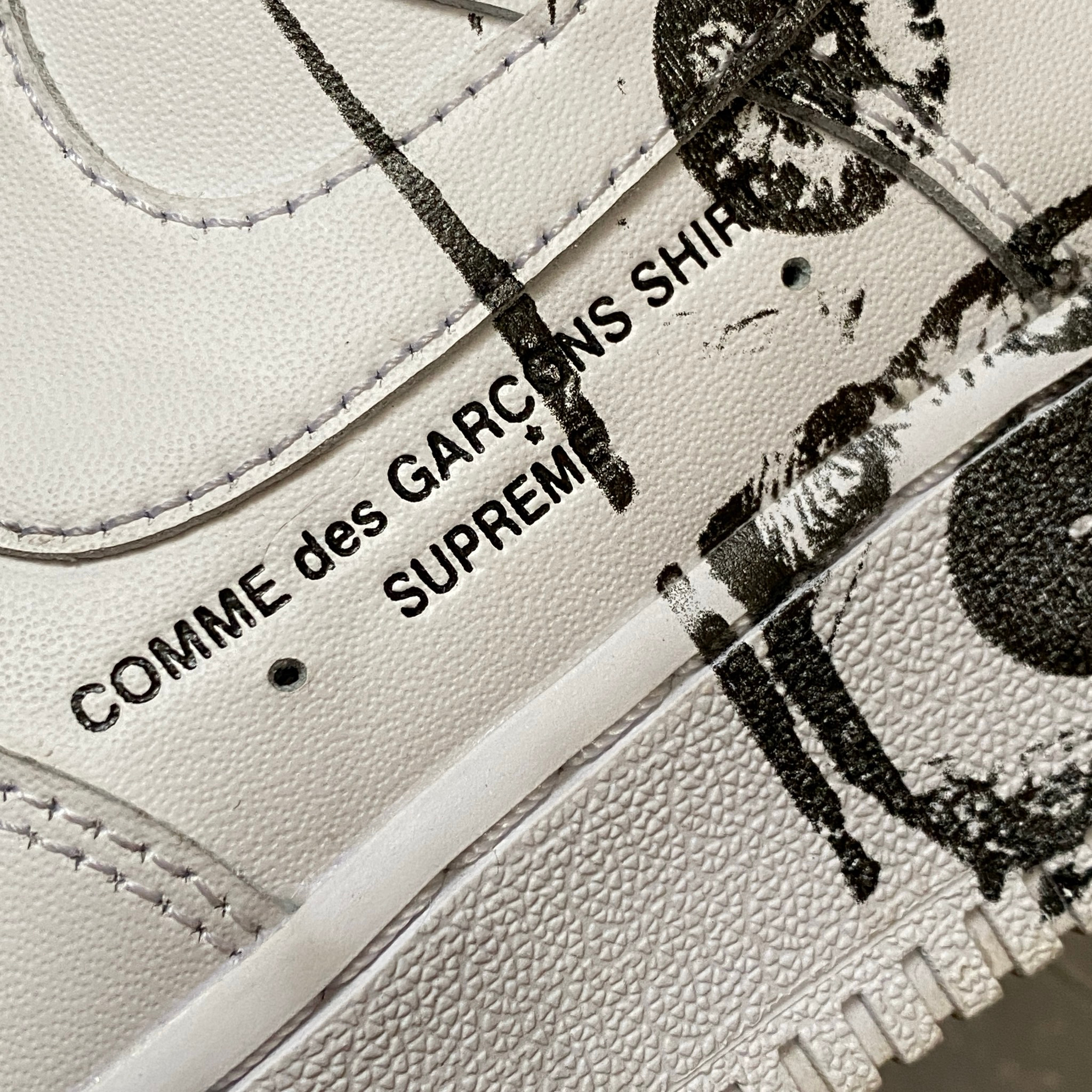 Nike х Supreme x CDG Air Force 1 Low, миниатюра 5