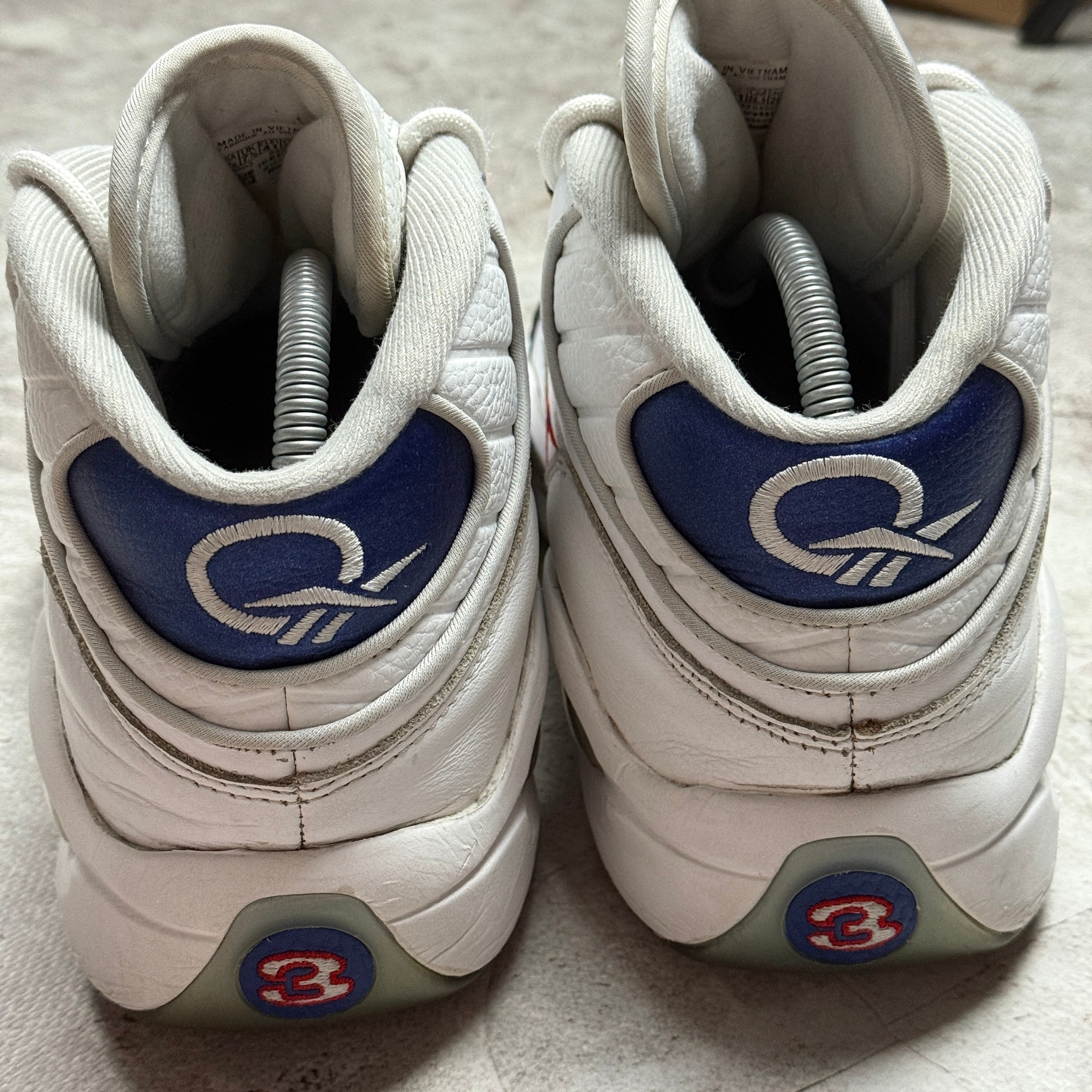 Reebok Question Mid  Blue Toe, миниатюра 5