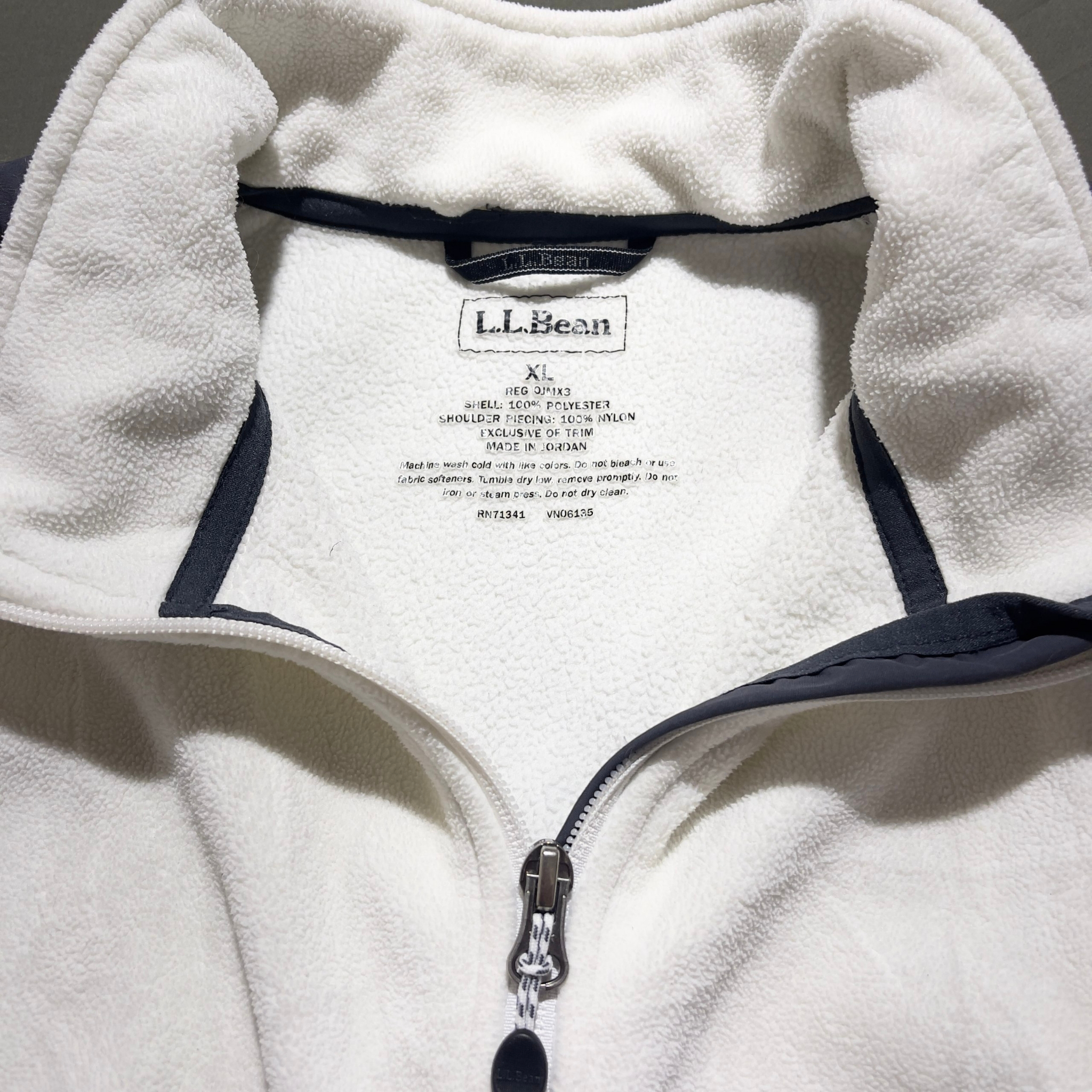 L.L.Bean Vintage Fleece Polartec WindPro Vest, миниатюра 2