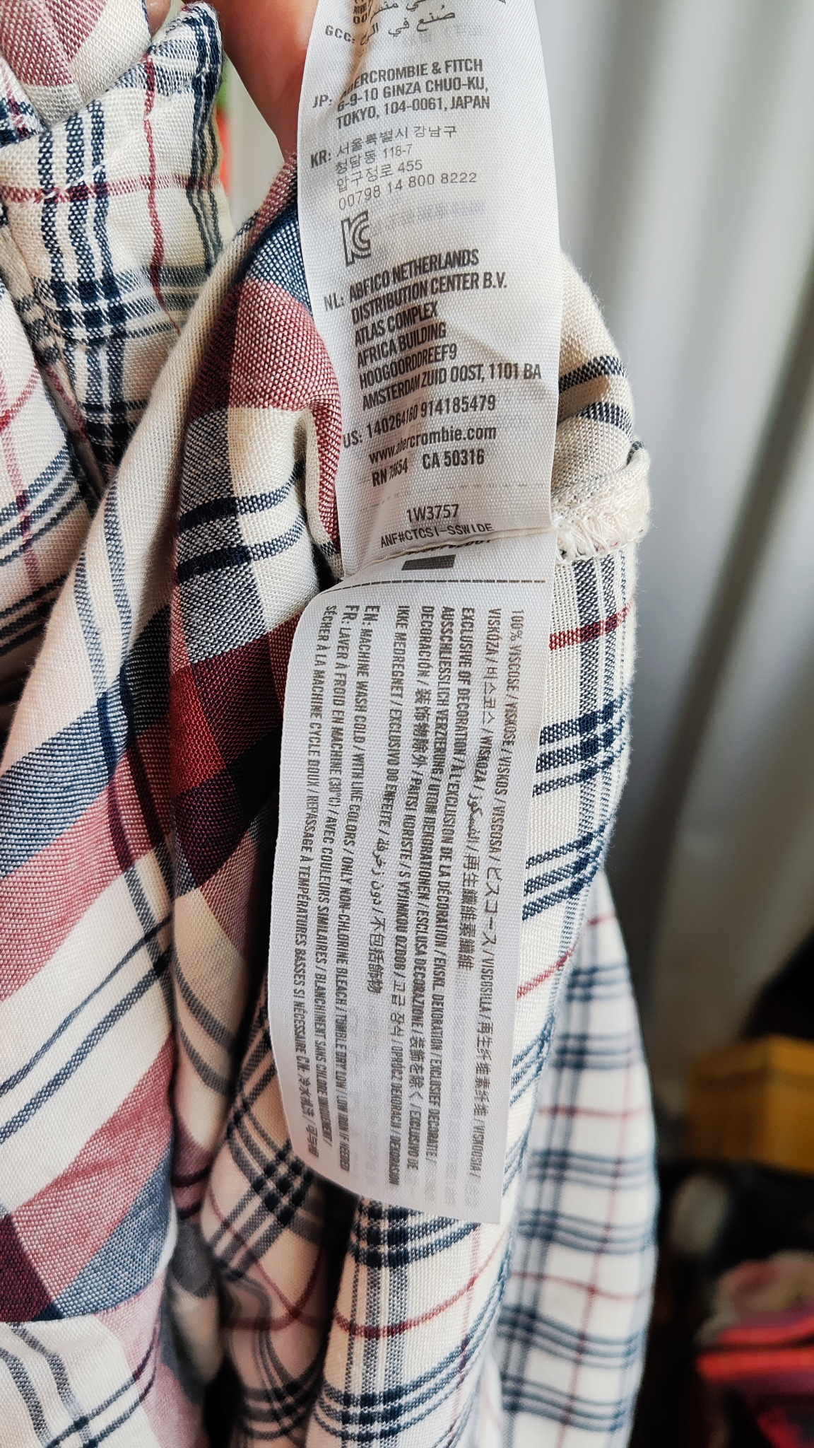 Abercrombie & Fitch Рубашка, миниатюра 4