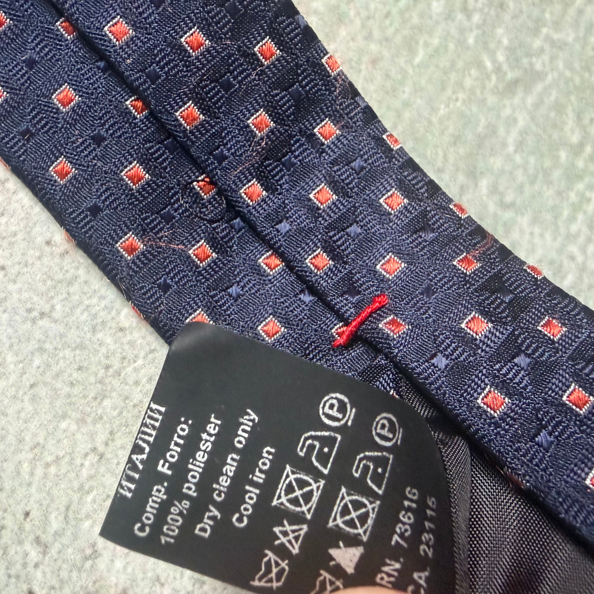 Hugo Boss Blue Red motif tie neck, миниатюра 4