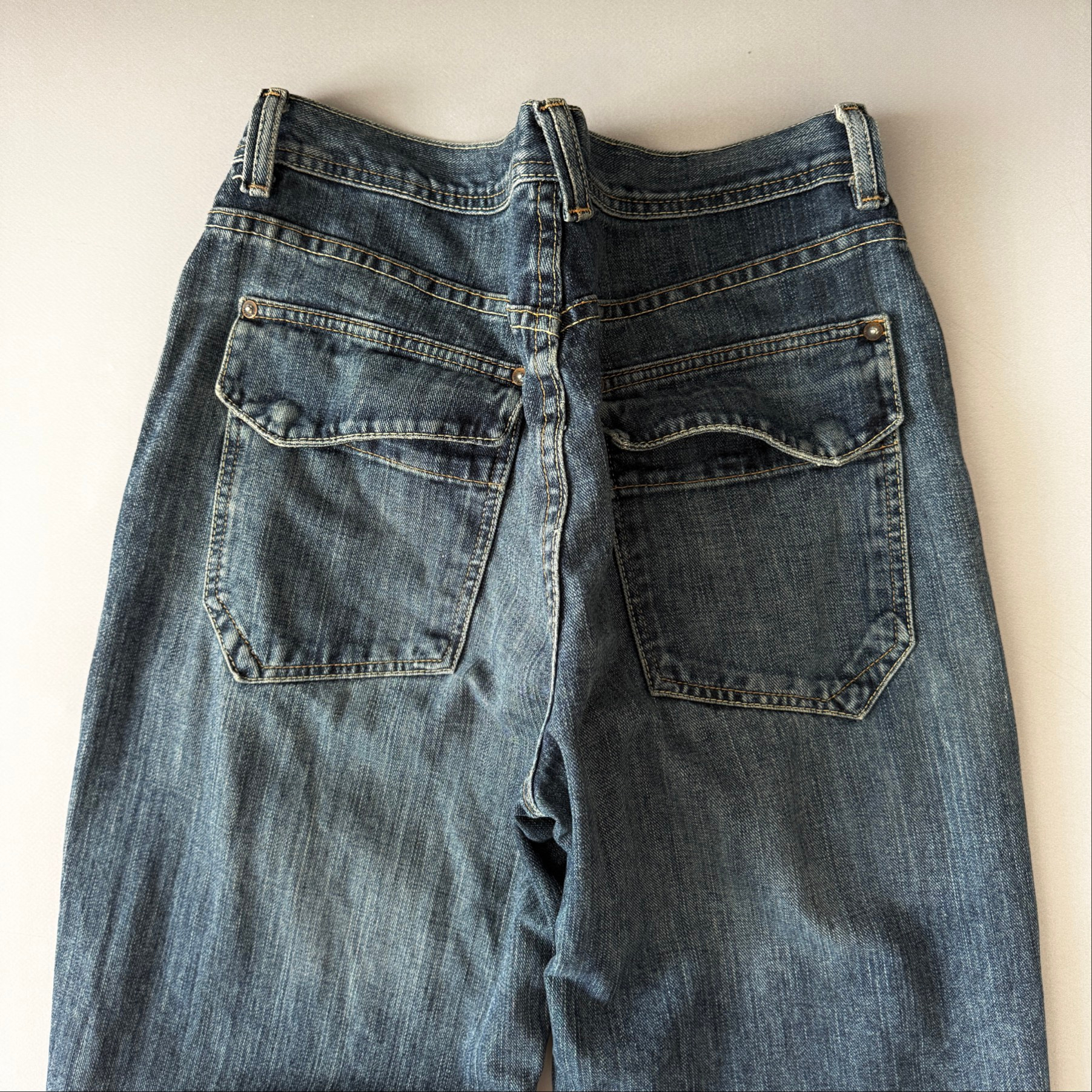 Old Navy 2007 Vintage Mexico Made Loose Fit Jeans, миниатюра 9