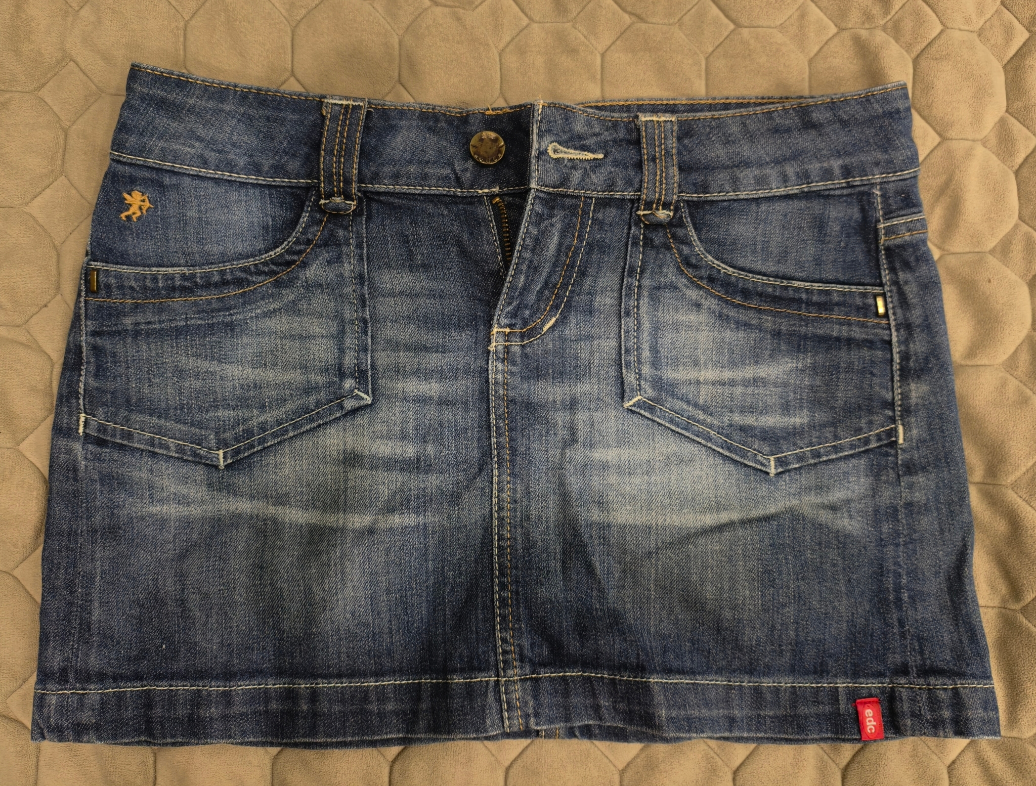 Edc by Esprit Denim Mini Skirt, миниатюра 4