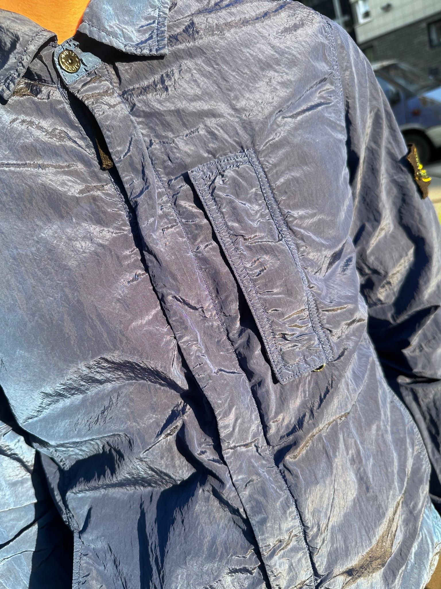 Stone Island Nylon metall Overshirt, миниатюра 2