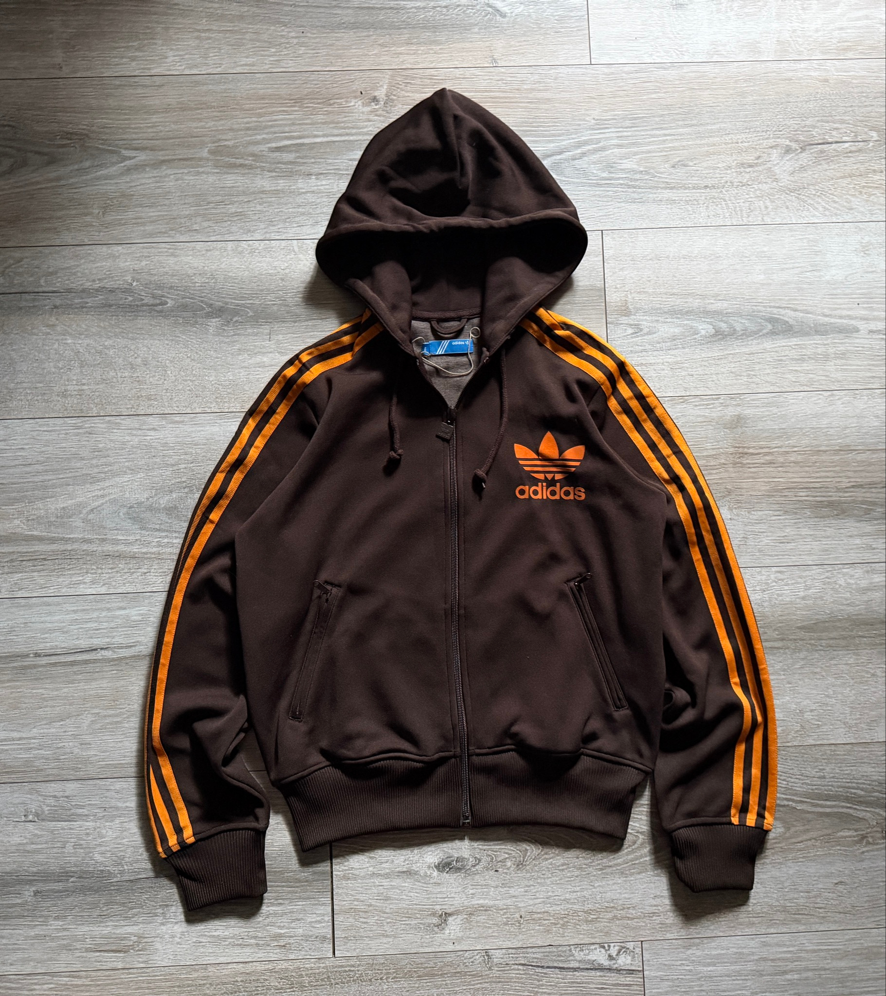 Adidas FireBird Zip-Hoodie Vintage, миниатюра 1
