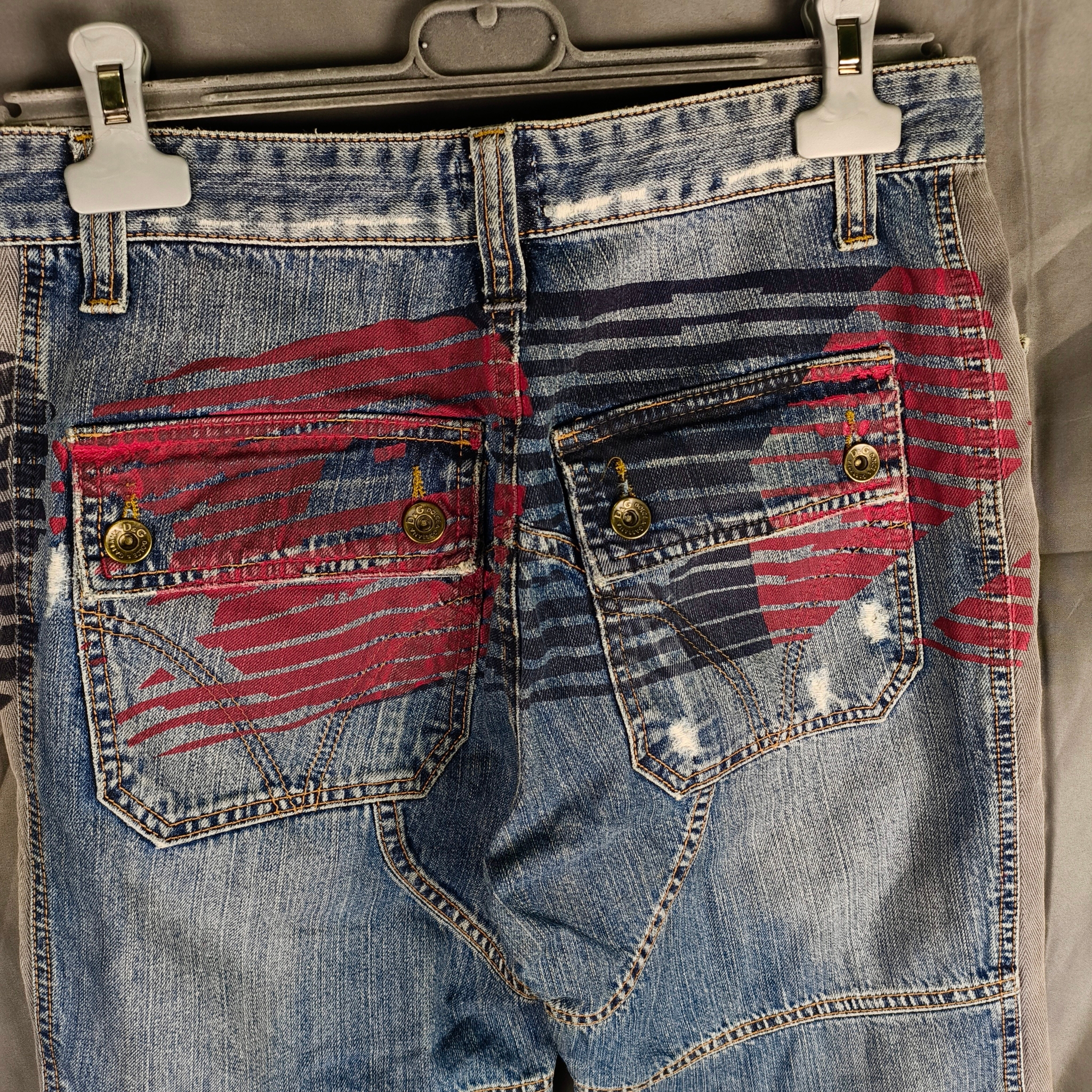 Dolce & Gabbana 2000s printed jeans, миниатюра 4