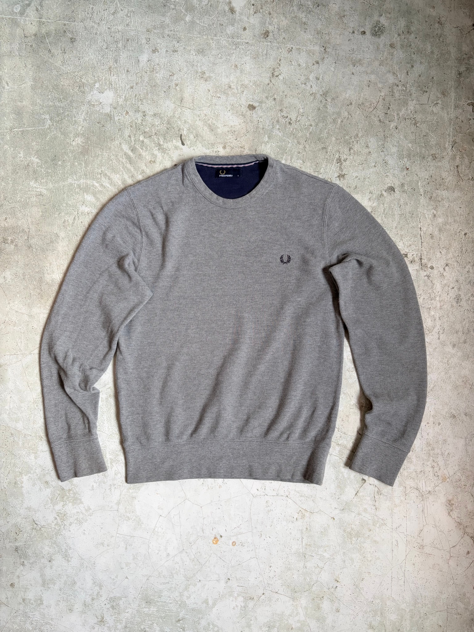 Fred Perry Gray Sweater, миниатюра 2