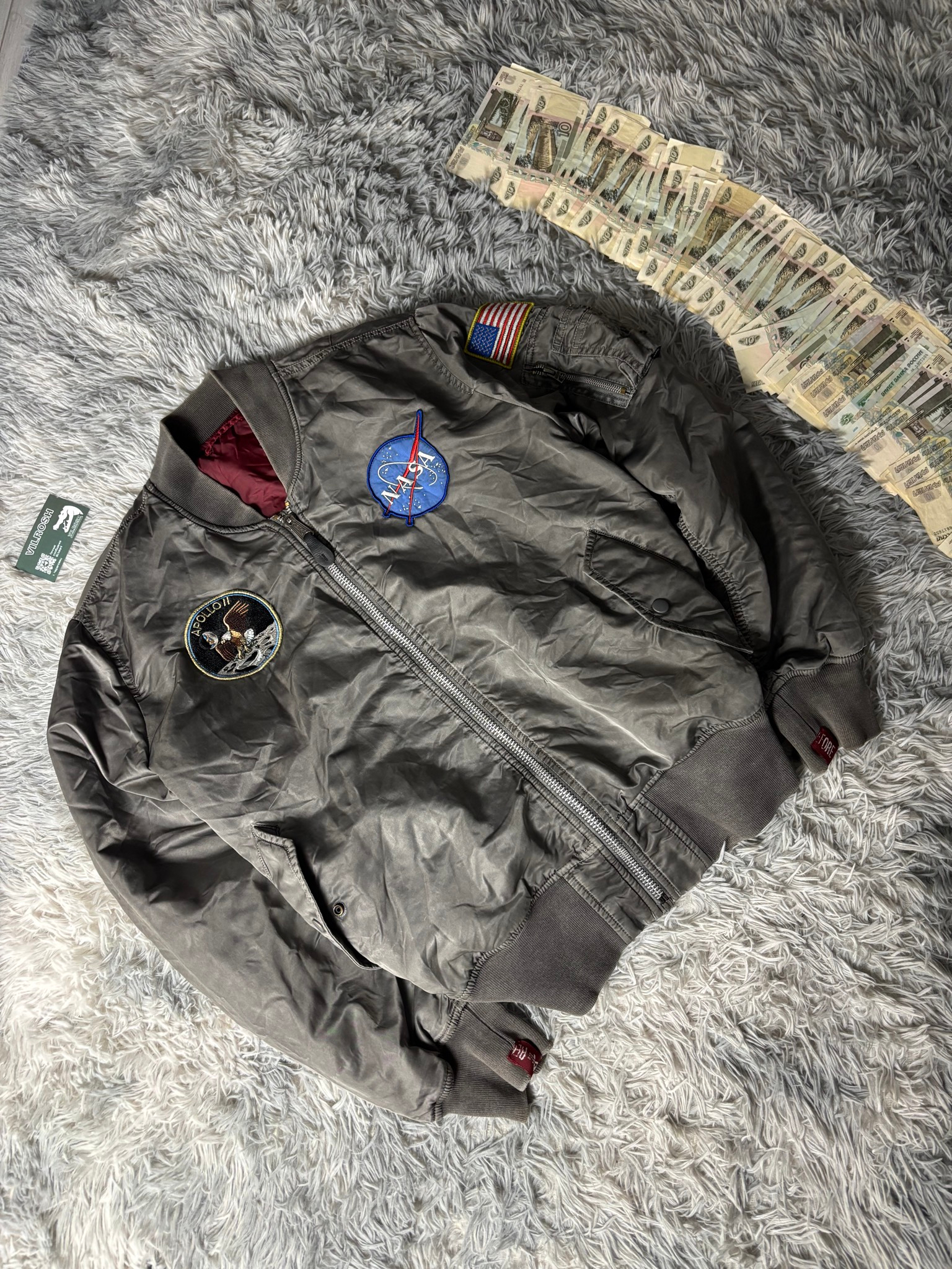 Alpha Industries x NASA MA-1, миниатюра 1
