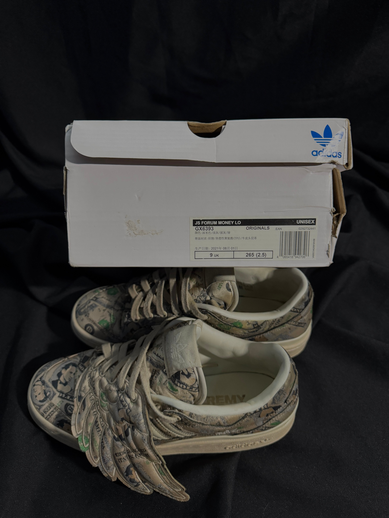 Adidas x Jeremy Scott Wings 1.0 Money, миниатюра 9