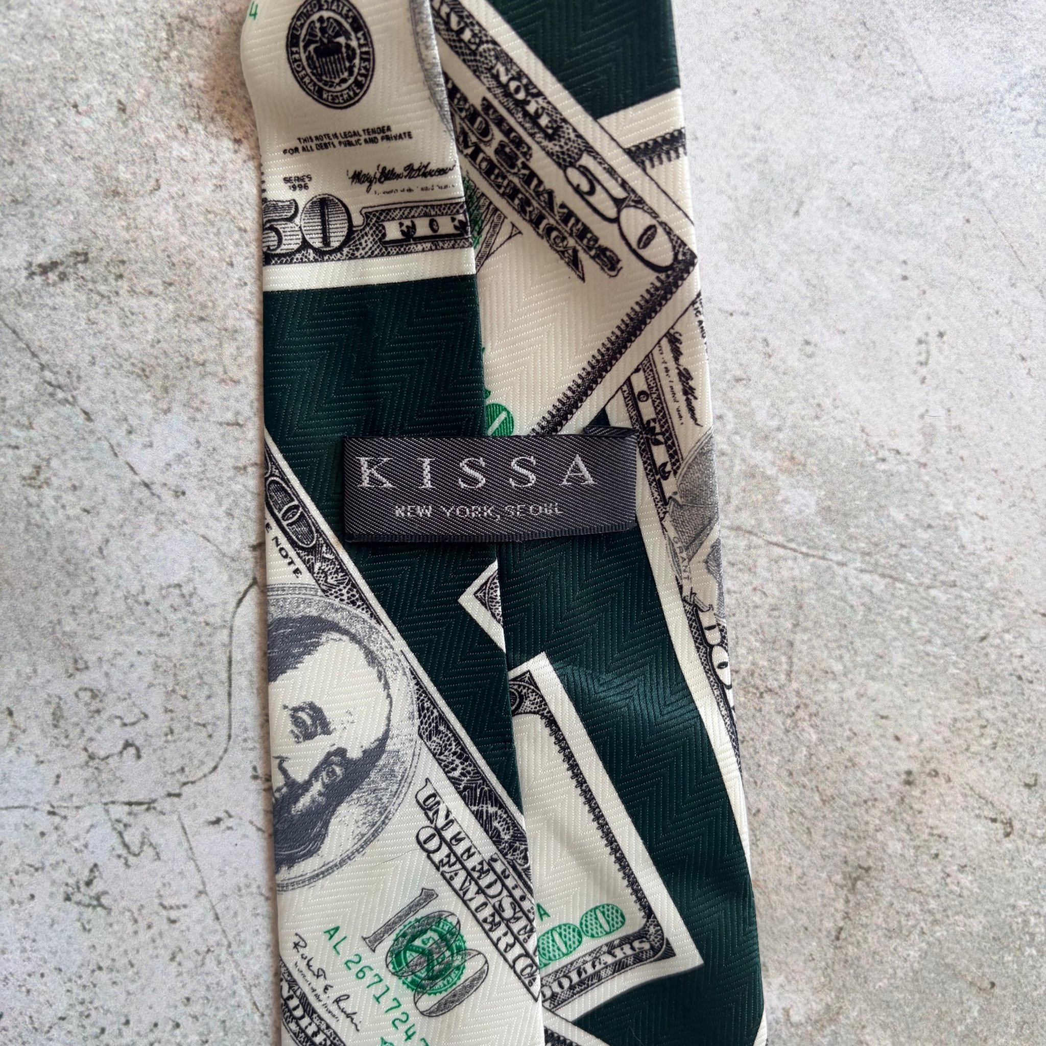 KISSA 100$ 50$ tie neck, миниатюра 3