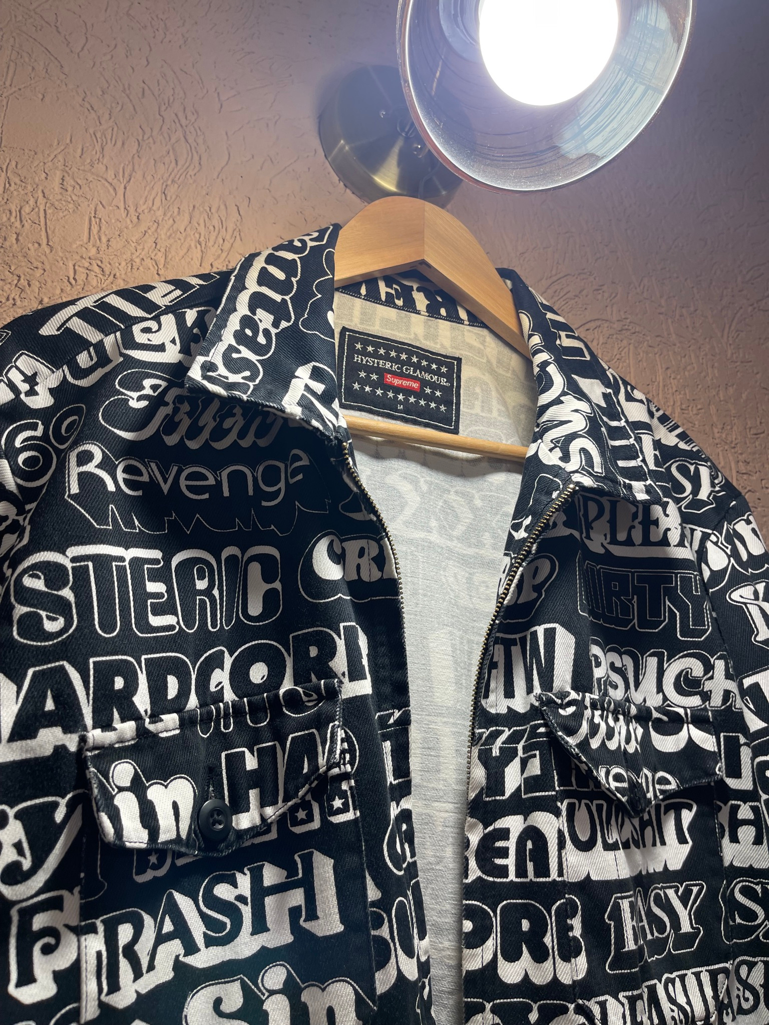 Supreme x Hysteric Glamour Джинсовая куртка, миниатюра 3