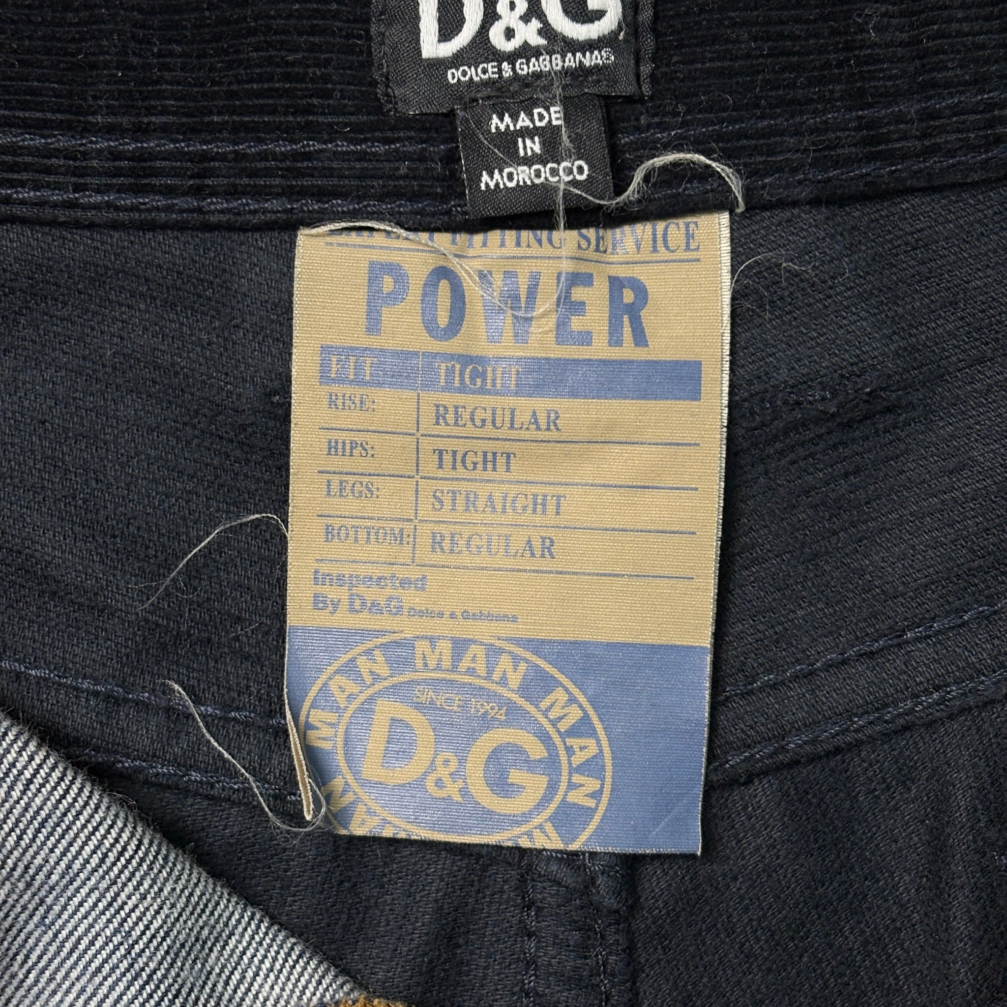 Dolce & Gabbana Hybrid Jeans Corduroy/Denim, миниатюра 5