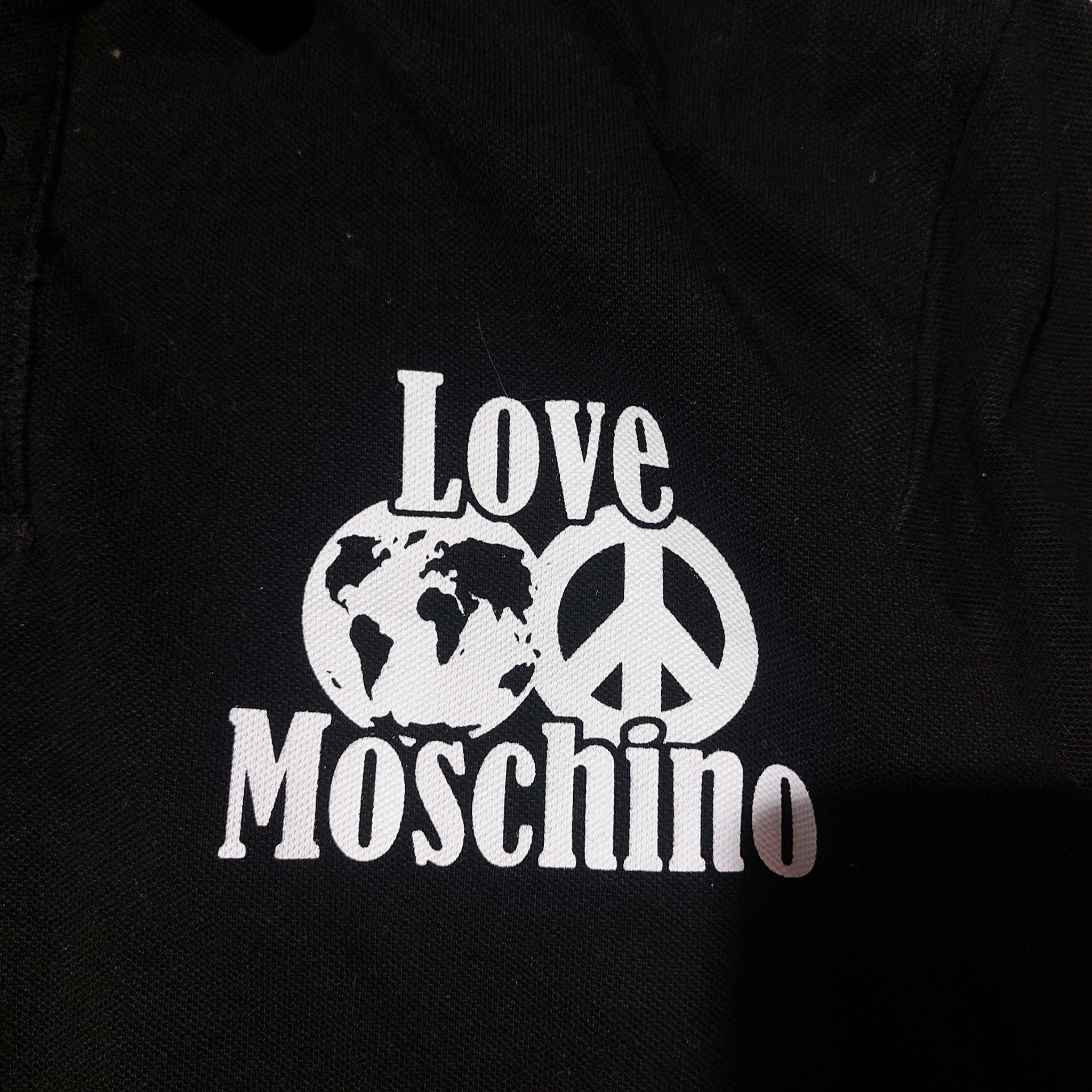 Love Moschino peace polo, миниатюра 4