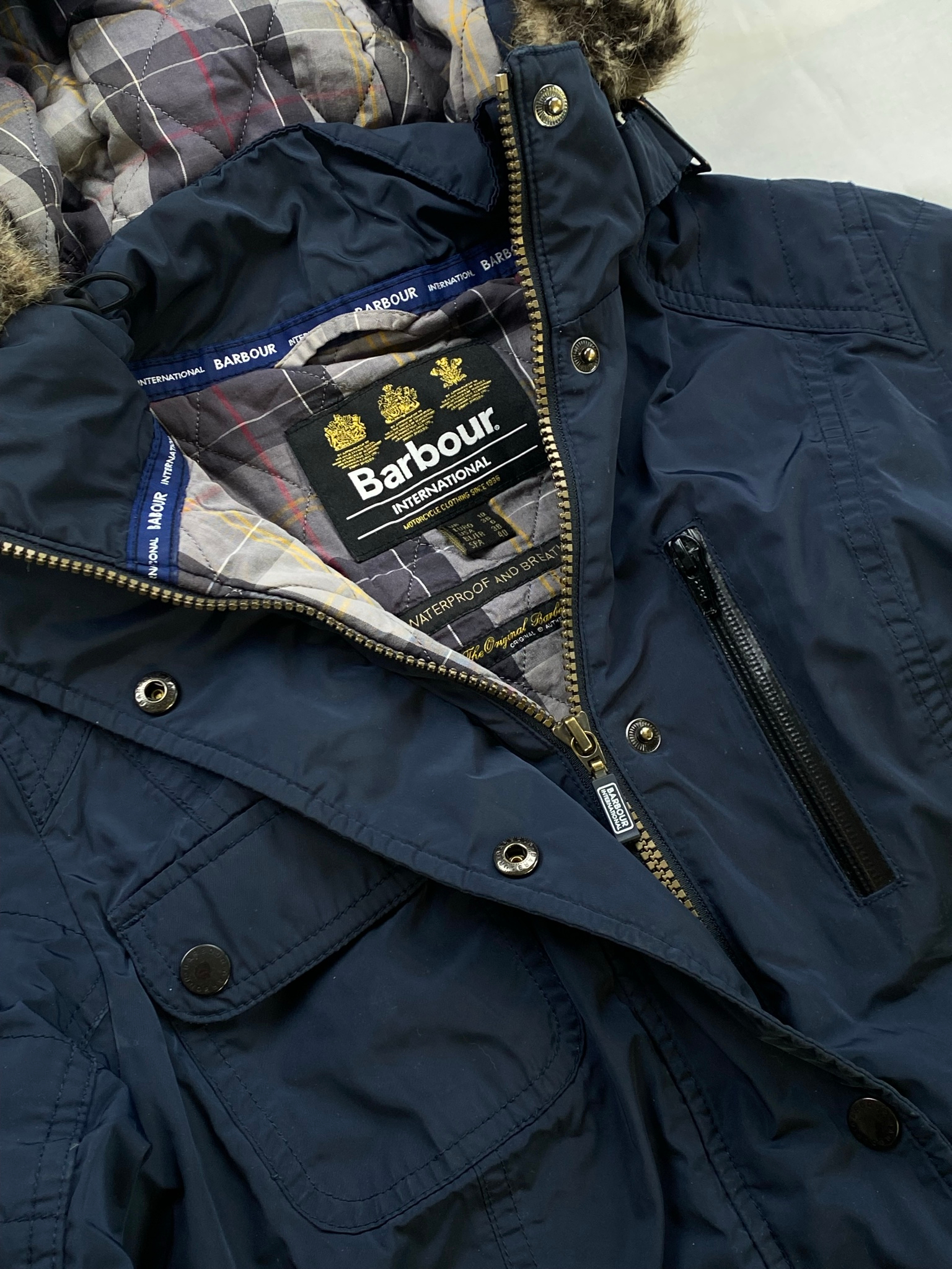 Barbour International Reflector Jacket, миниатюра 4