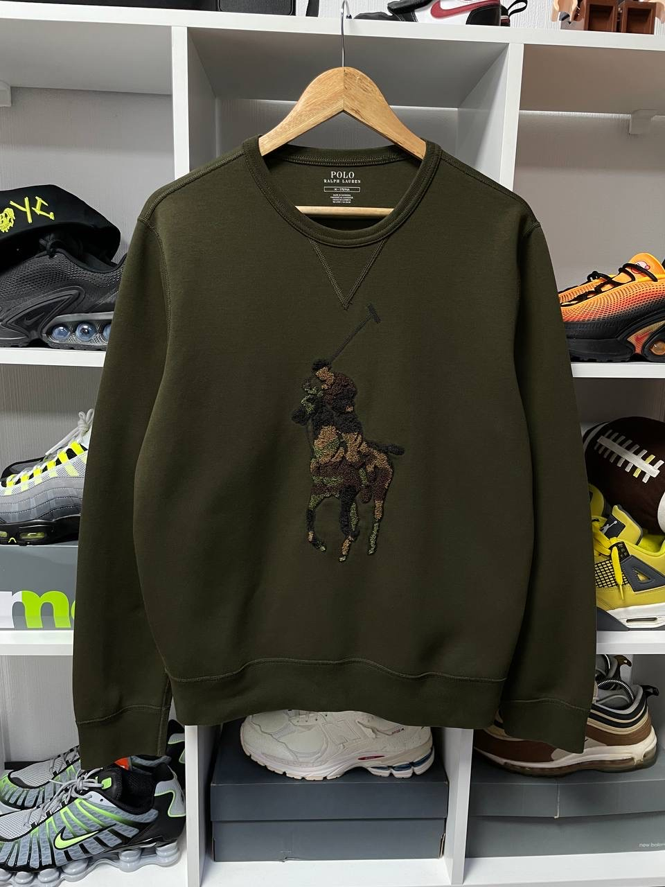 Polo Ralph Lauren Big Pony Double-Knit Sweatshirt, миниатюра 4