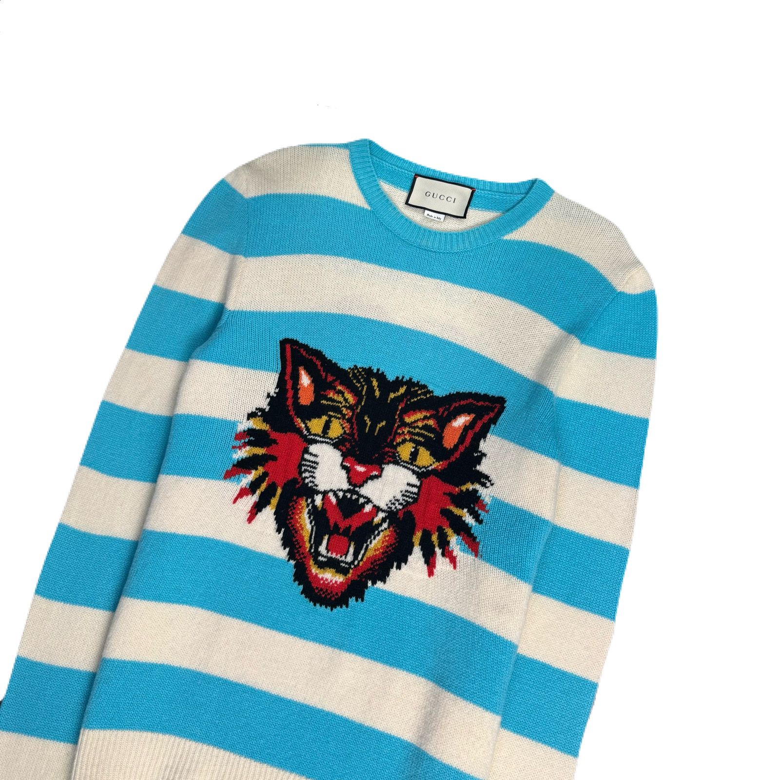Gucci Angry Cat Loved 2017 Sweater, миниатюра 7