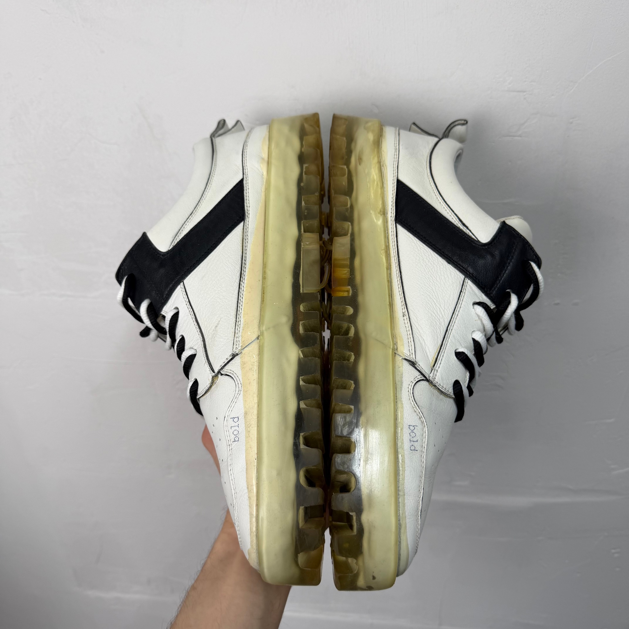 RBRSL Rubber Soul Drip Leather Sneakers, миниатюра 4