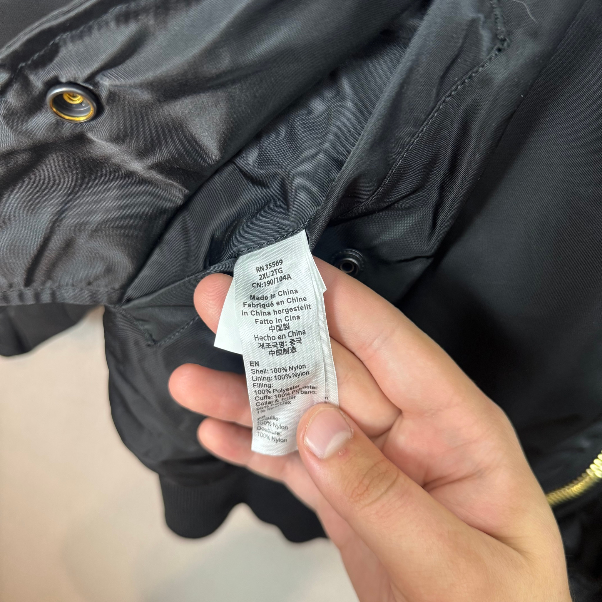 Alpha Industries Bomber Logo Patch, миниатюра 5