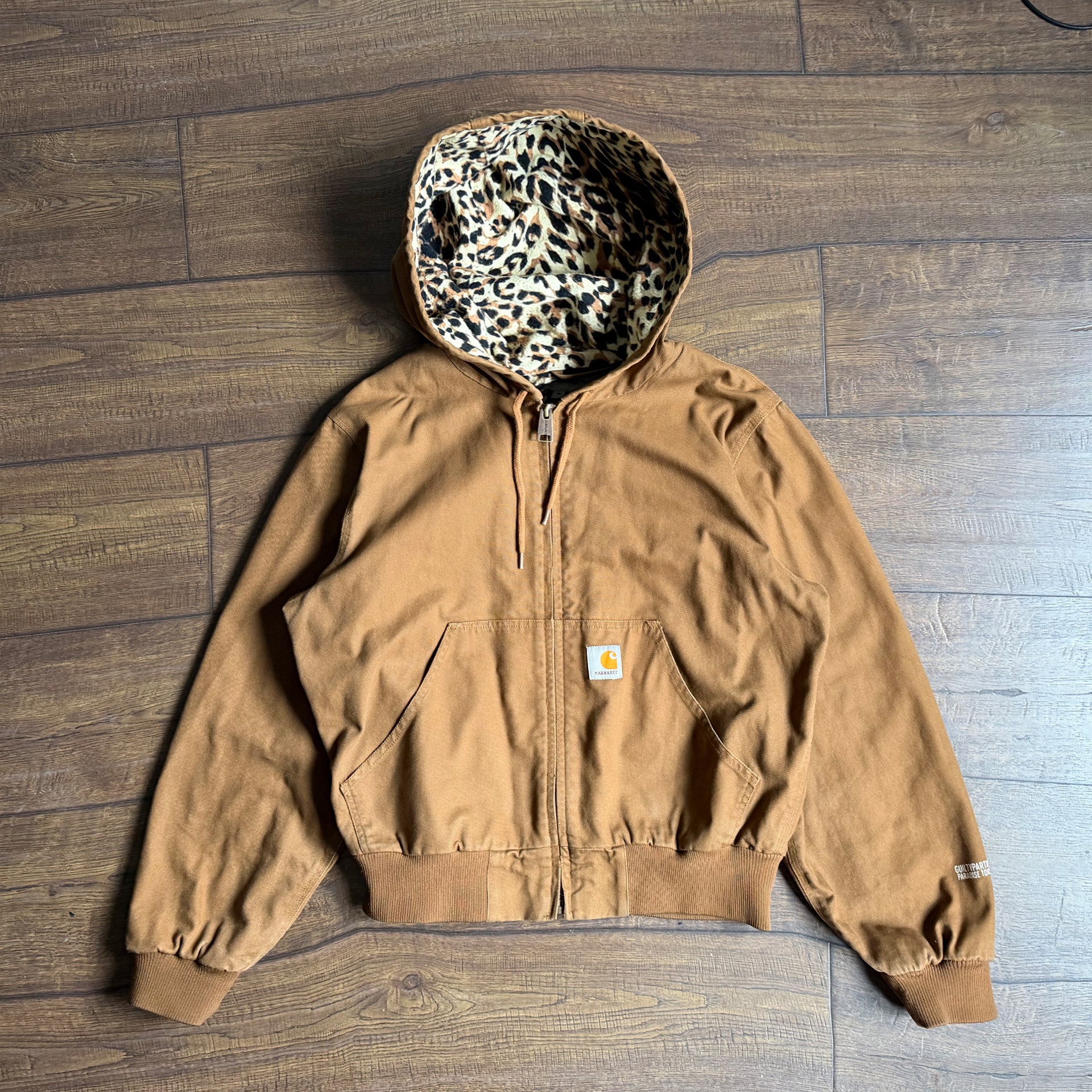 Carhartt x Guilty Parties Leopard Active Jacket, миниатюра 1