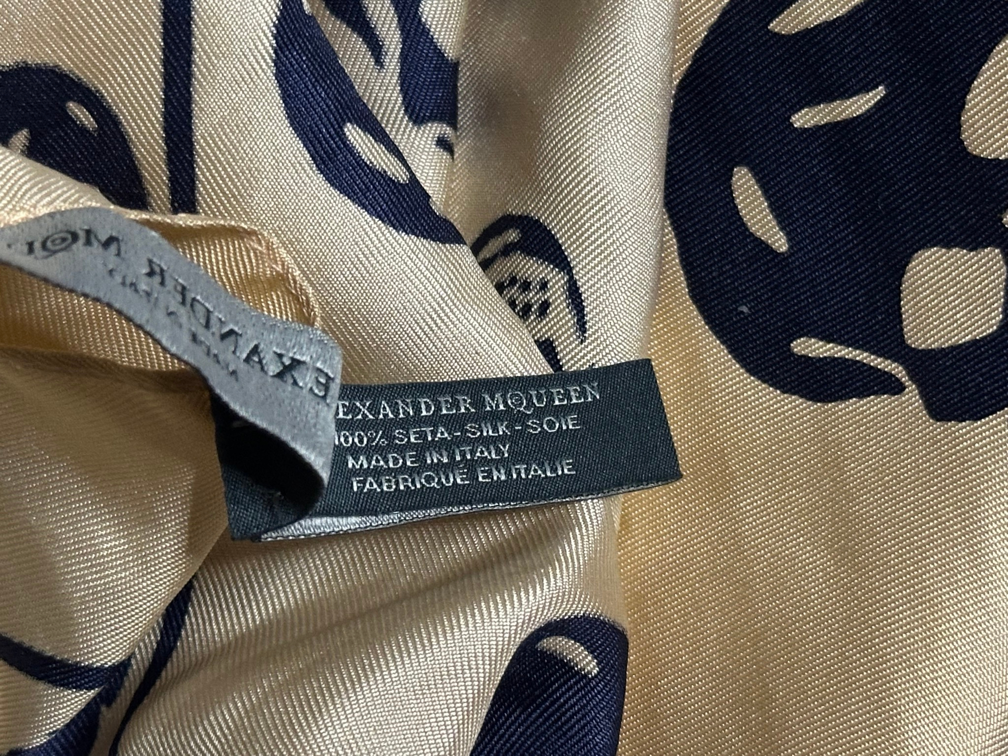 Alexander McQueen  шарф оригинал, миниатюра 6