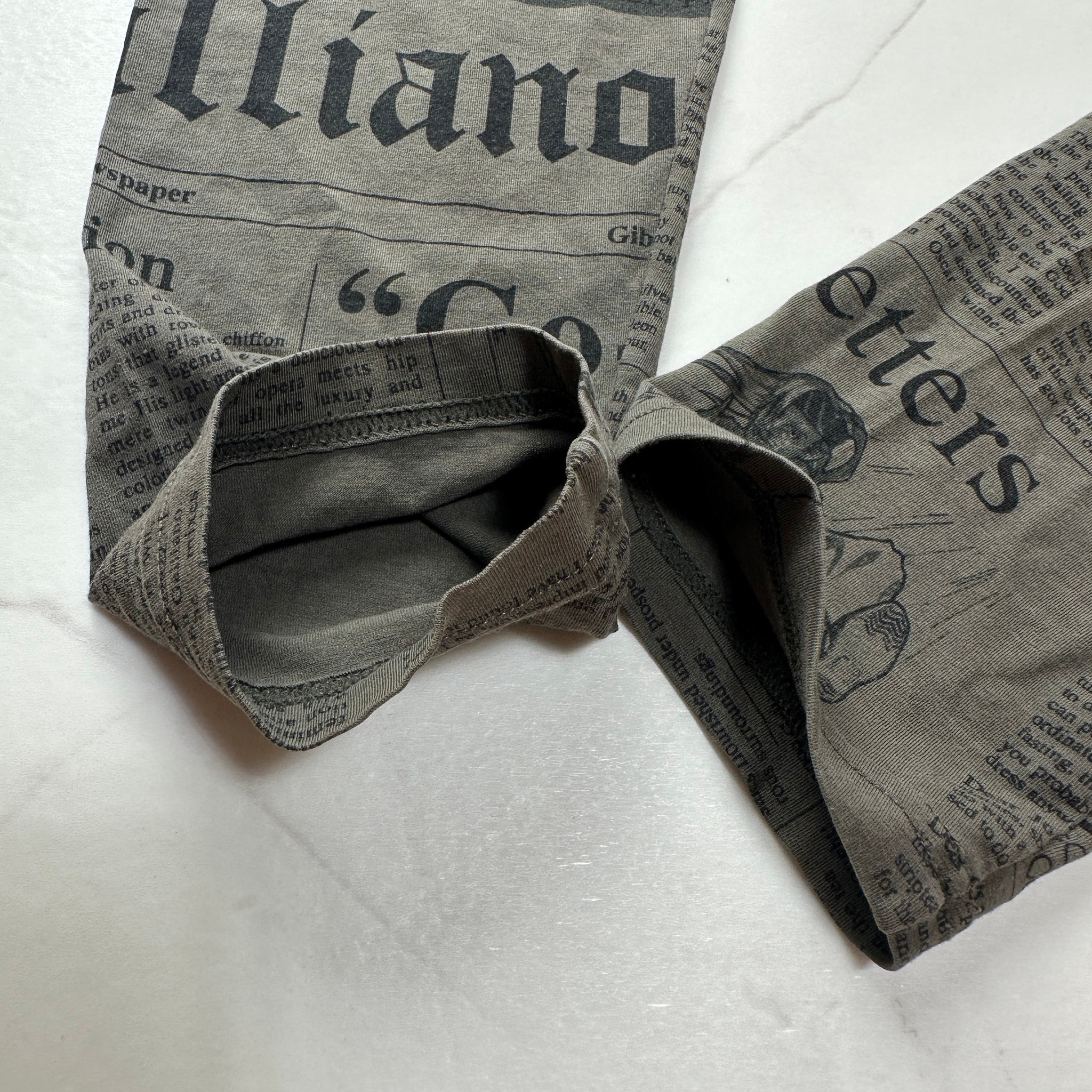 John Galliano Gazette longsleeve, миниатюра 8
