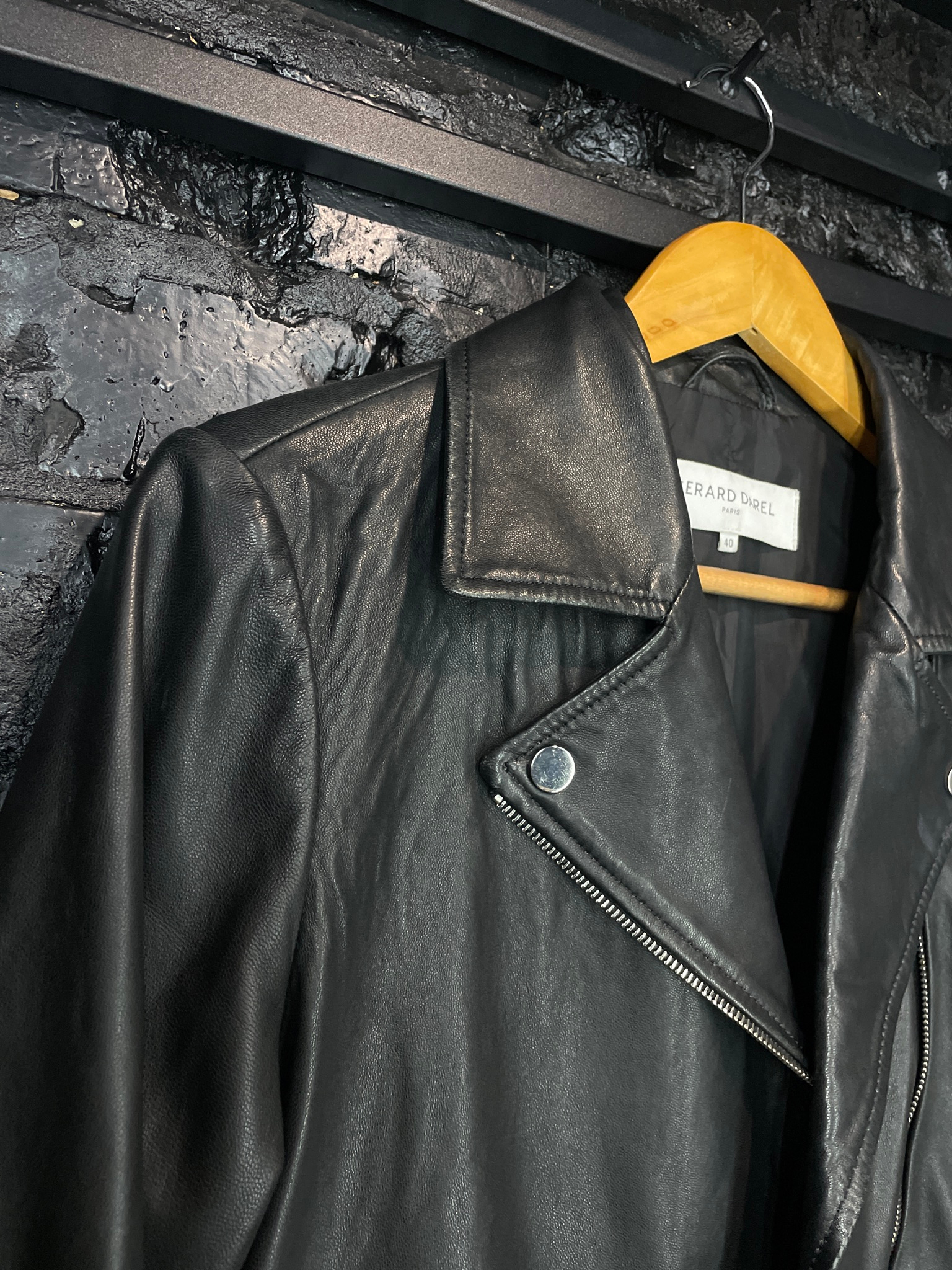 Gerard Darel Куртка кожаная, миниатюра 5