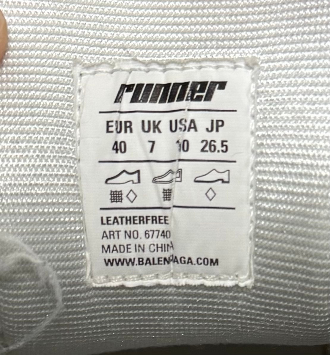 Balenciaga Runner, миниатюра 6
