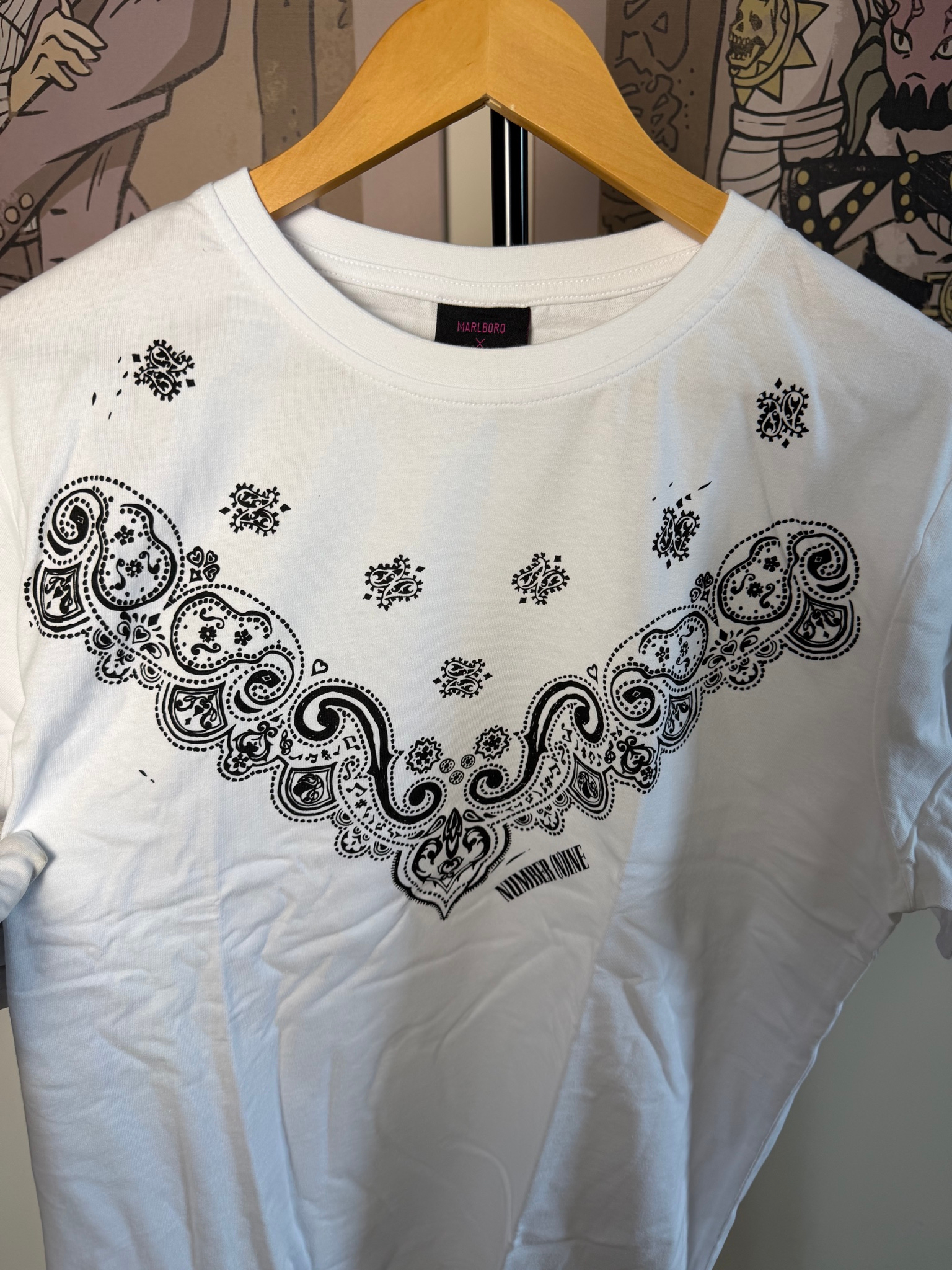 Number (N)ine x Marlboro White logo tribal, миниатюра 5