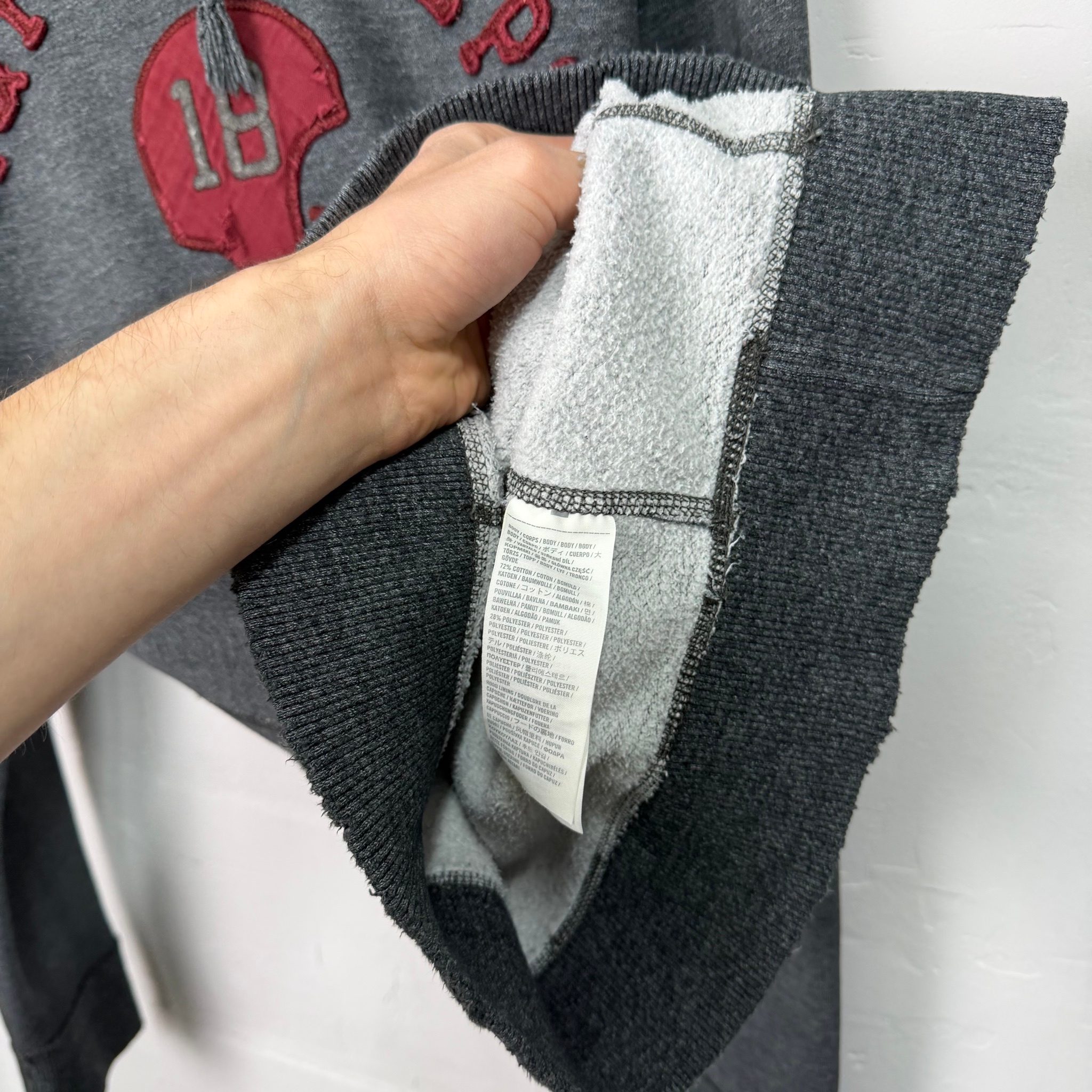Abercrombie & Fitch Athl Dept Muscle Hoodie, миниатюра 8