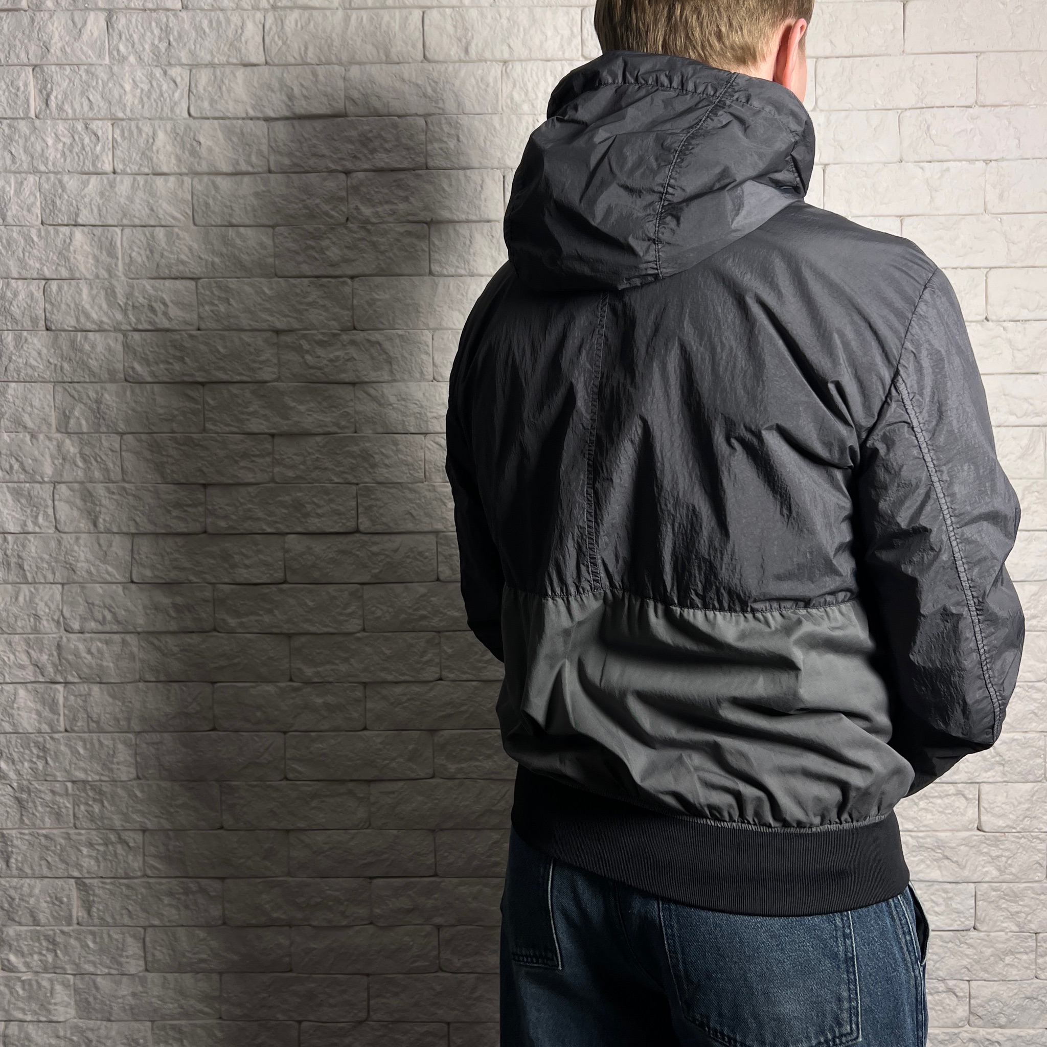Stone Island GARMENT DYED CRINKLE REPS NY Jacket, миниатюра 2