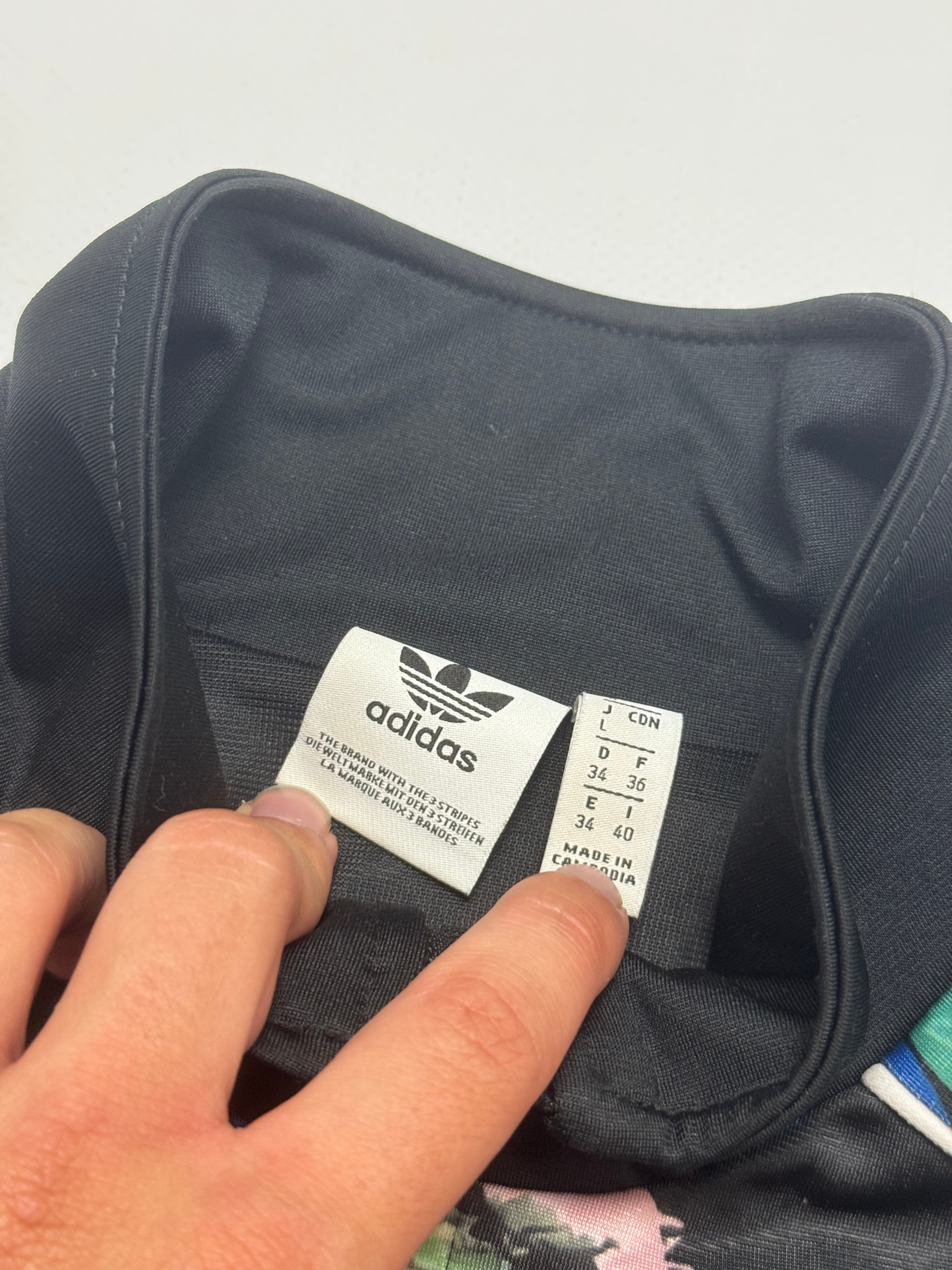 Adidas Floral Track Jacket, миниатюра 3