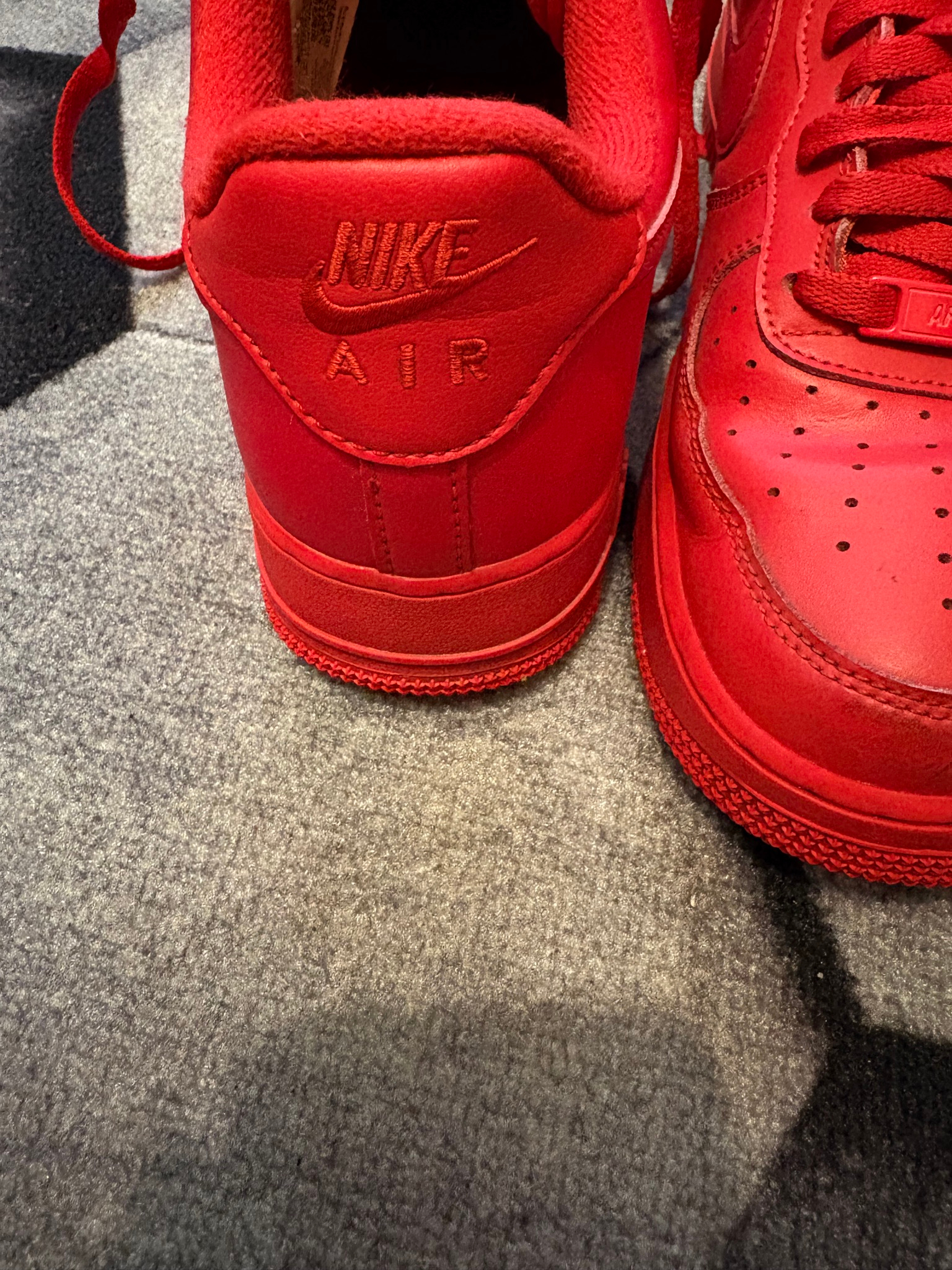 Nike Air Force 1 Triple Red, миниатюра 2