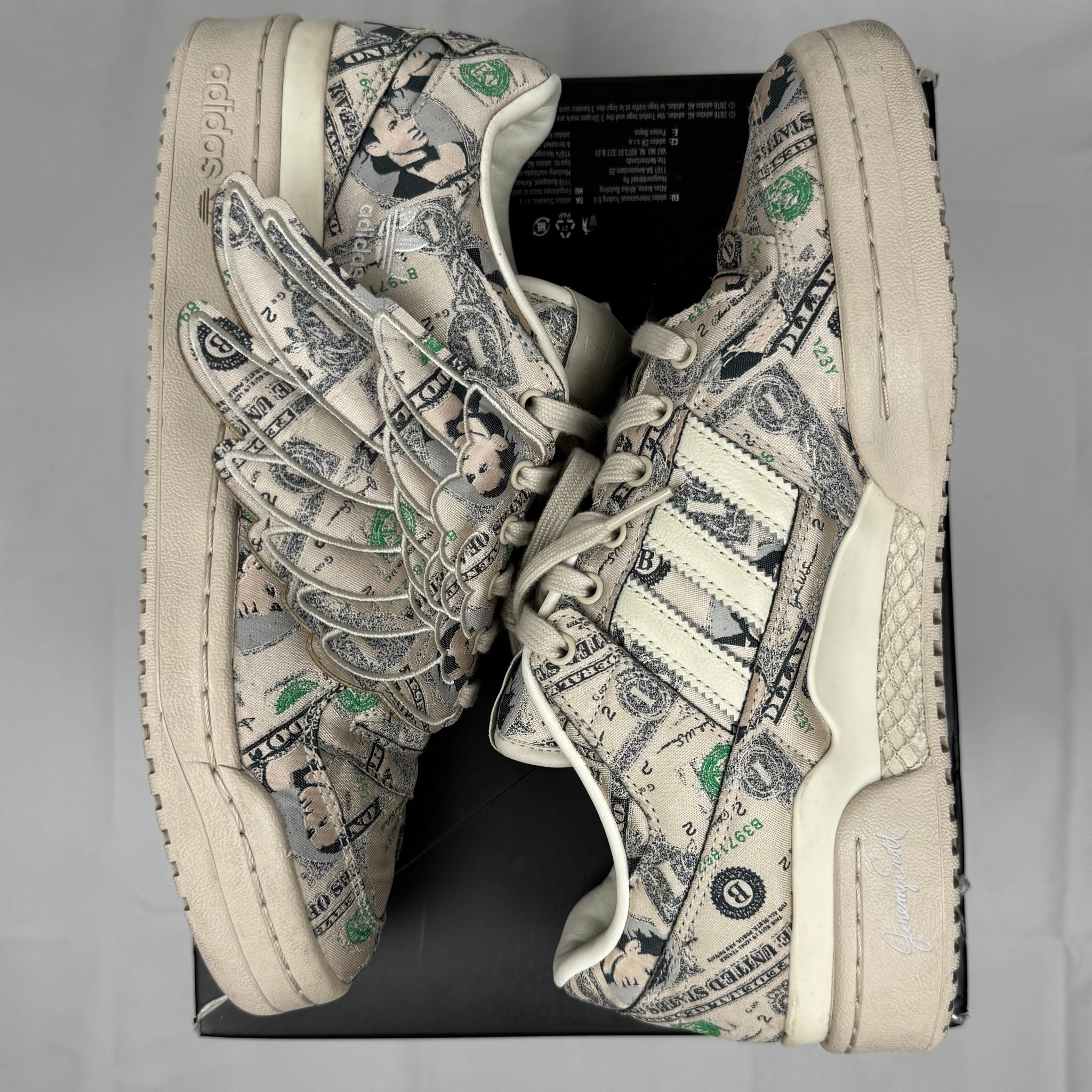 Jeremy Scott Forum Wings 1.0 ADV Money, миниатюра 3
