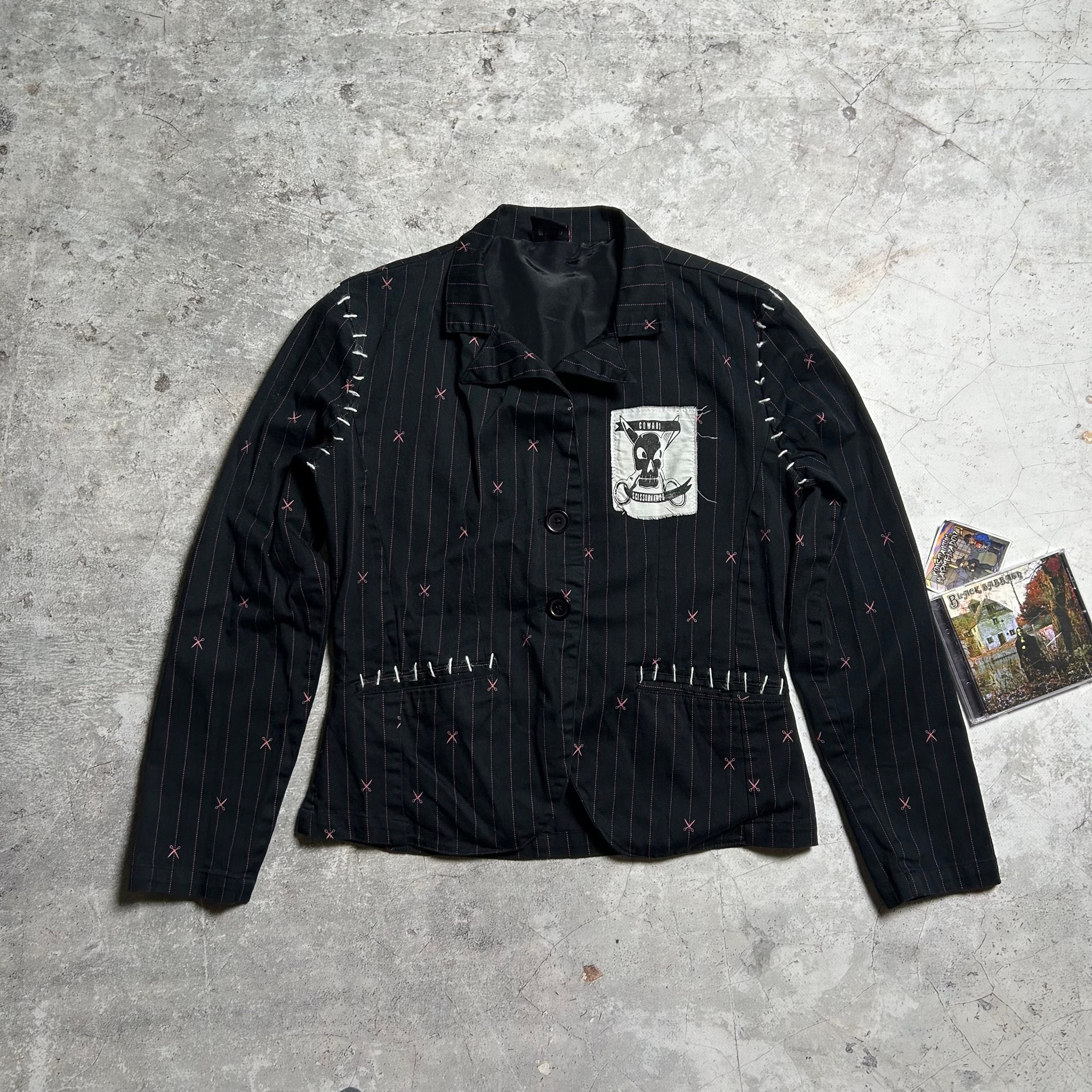 Edward Scissorhands Coward Pin Blazer, миниатюра 1